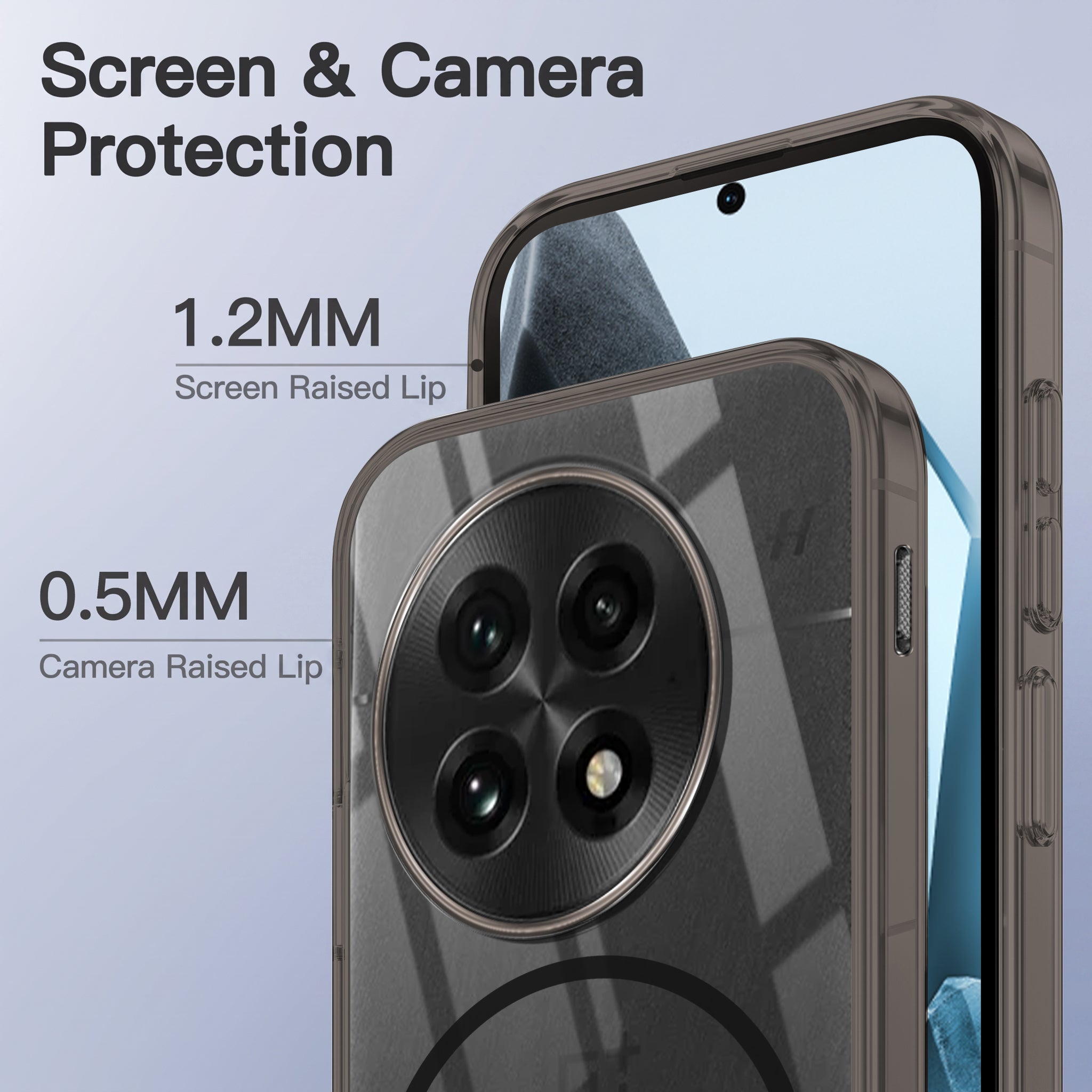 For OnePlus 13 Back Case Cover Crystal Anti Yellow (Unbreakable PC | MagSafe Wireless Charging Support |Camera Protection Bump)