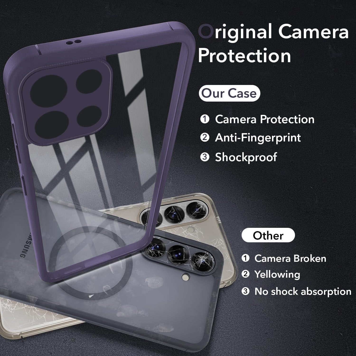 For Oneplus Nord 6 Back Cover Case Ultra-Hybrid (Lifetime Anti Yellow | Anti Scratch | Crystal Clear Shockproof)