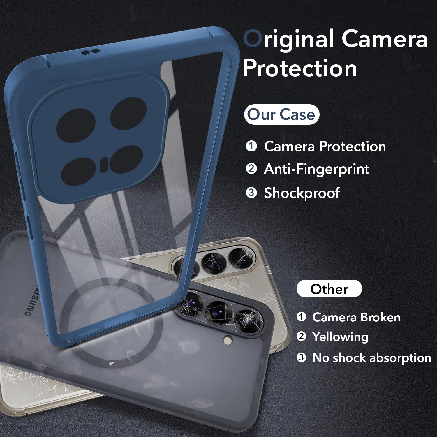 For Vivo iQOO 15 5G Back Cover Case Ultra-Hybrid (Lifetime Anti Yellow | Anti Scratch | Crystal Clear Shockproof)