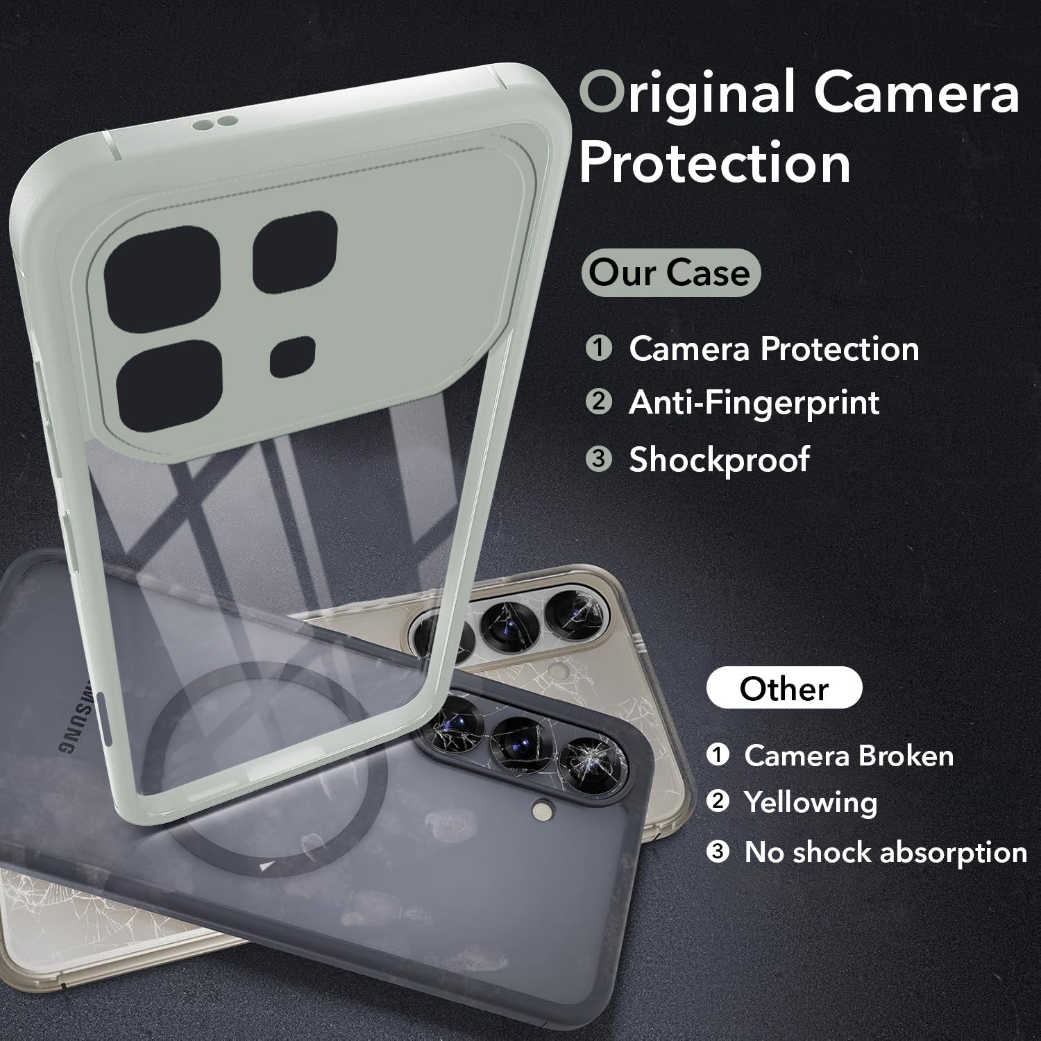For Infinix Note 60 5G Back Cover Case Ultra-Hybrid (Lifetime Anti Yellow | Anti Scratch | Crystal Clear Shockproof)