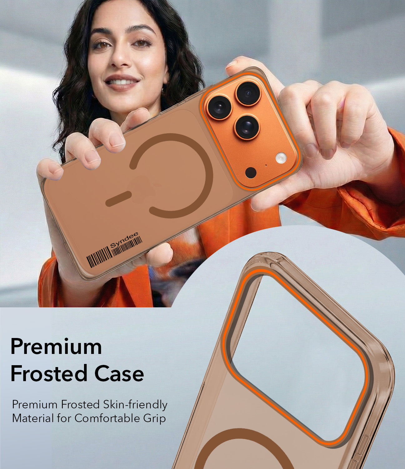 For Apple iPhone 17 Pro Max Back Cover Case (Soft Touch | Camera Bump Protection | MagSafe Compatible | Matte Finish)