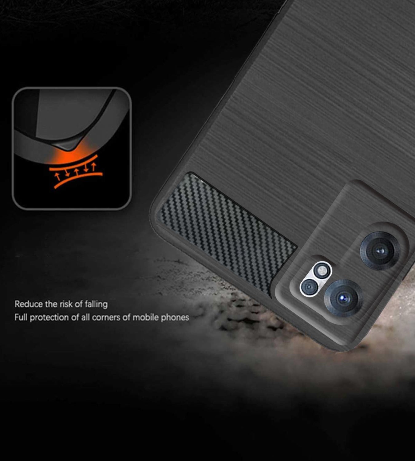 rugged armor oneplus carbon case
