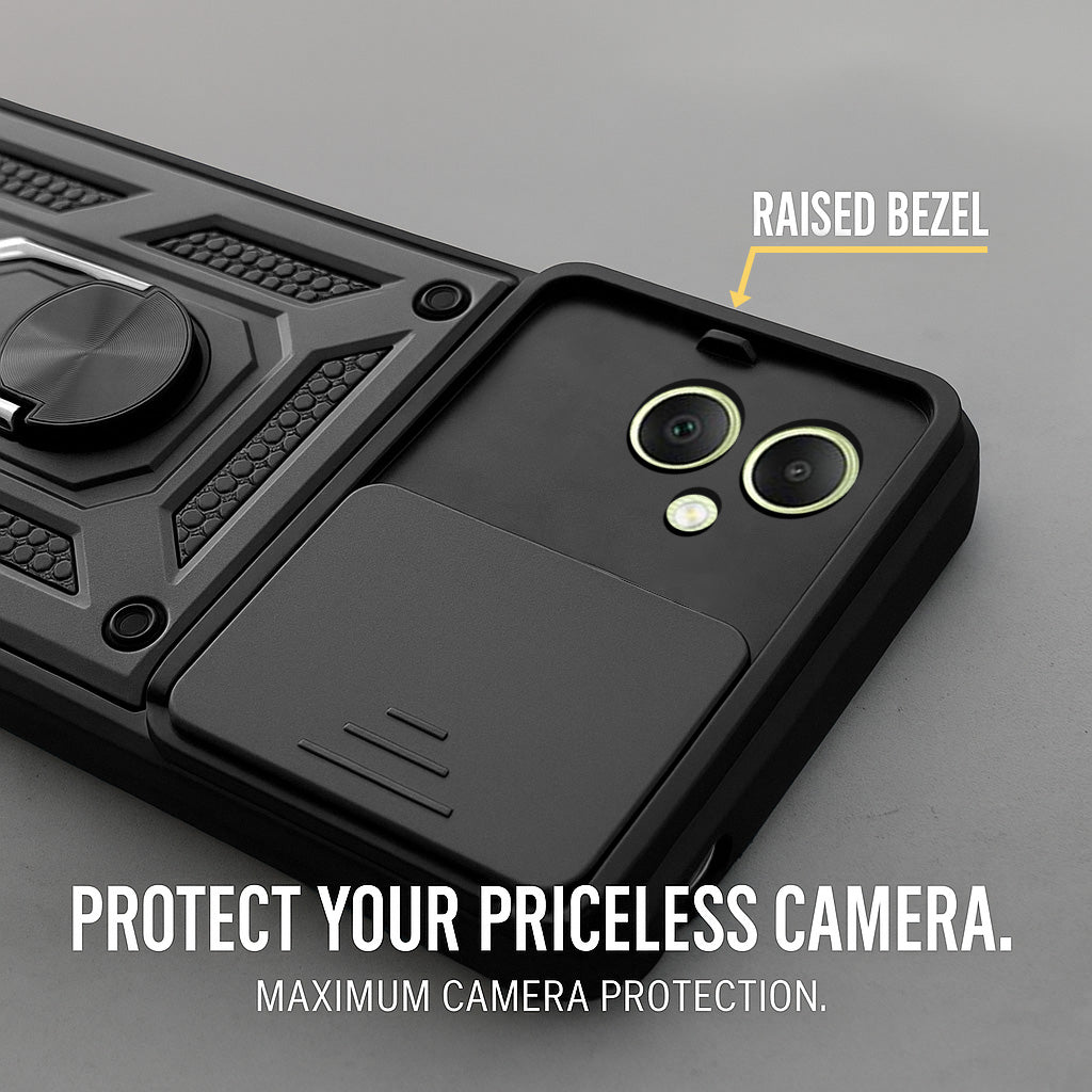 For Oppo A5 5G Back Cover Case (Hybrid Dual Armor Polycarbonate)