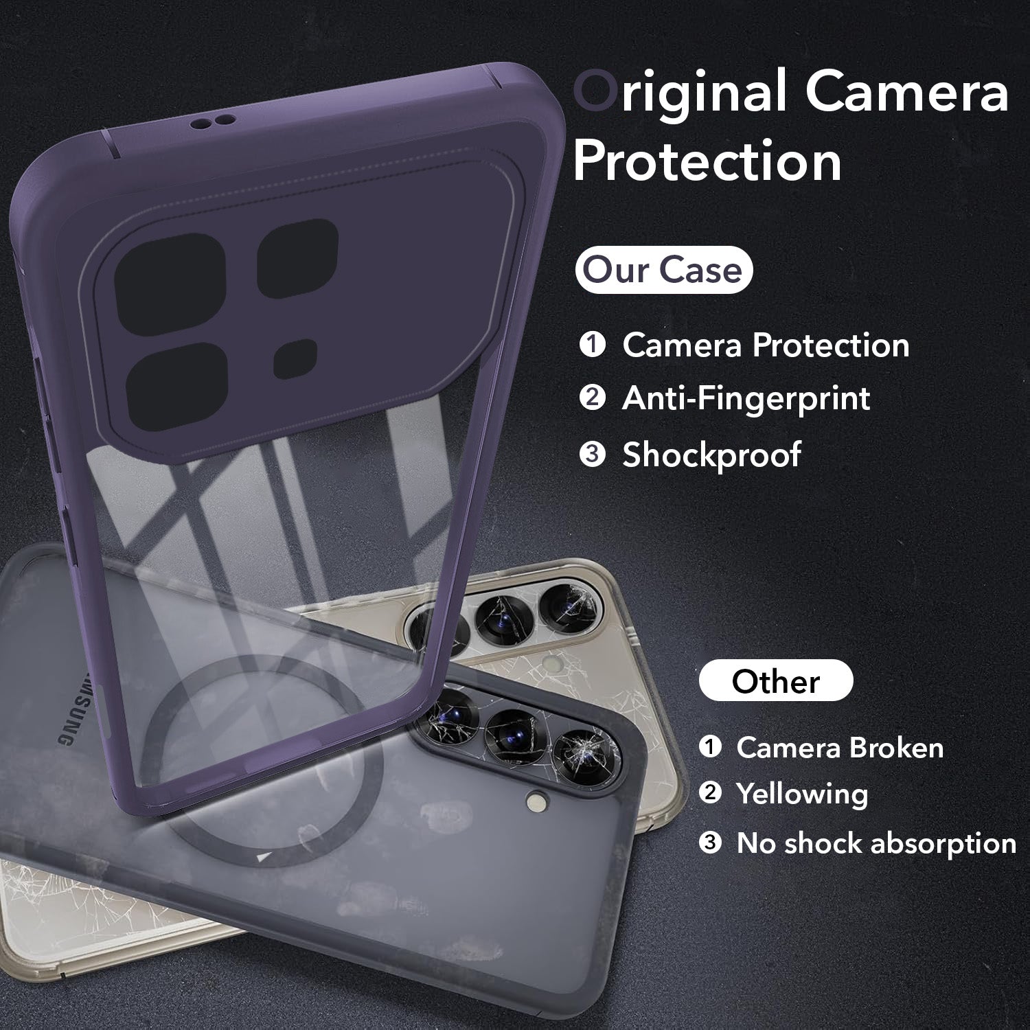 For Infinix Note 60 5G Back Cover Case Ultra-Hybrid (Lifetime Anti Yellow | Anti Scratch | Crystal Clear Shockproof)