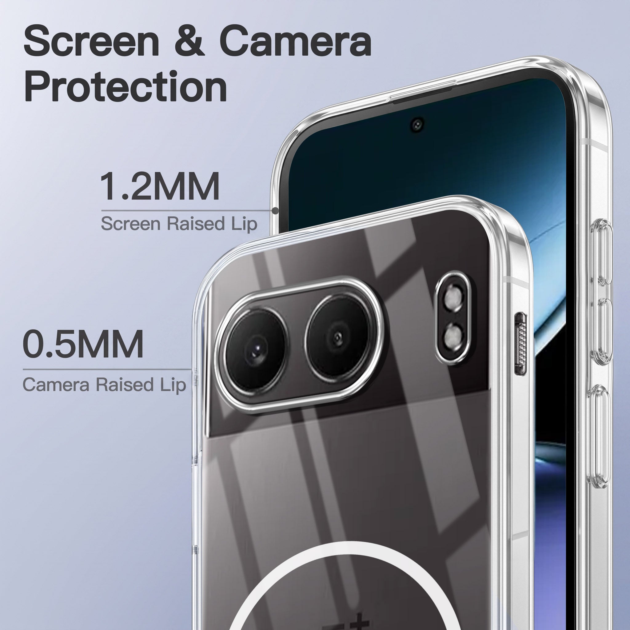For Oneplus Nord 4 Back Case Cover Crystal Anti Yellow (Unbreakable PC | MagSafe Wireless Charging Support |Camera Protection Bump)