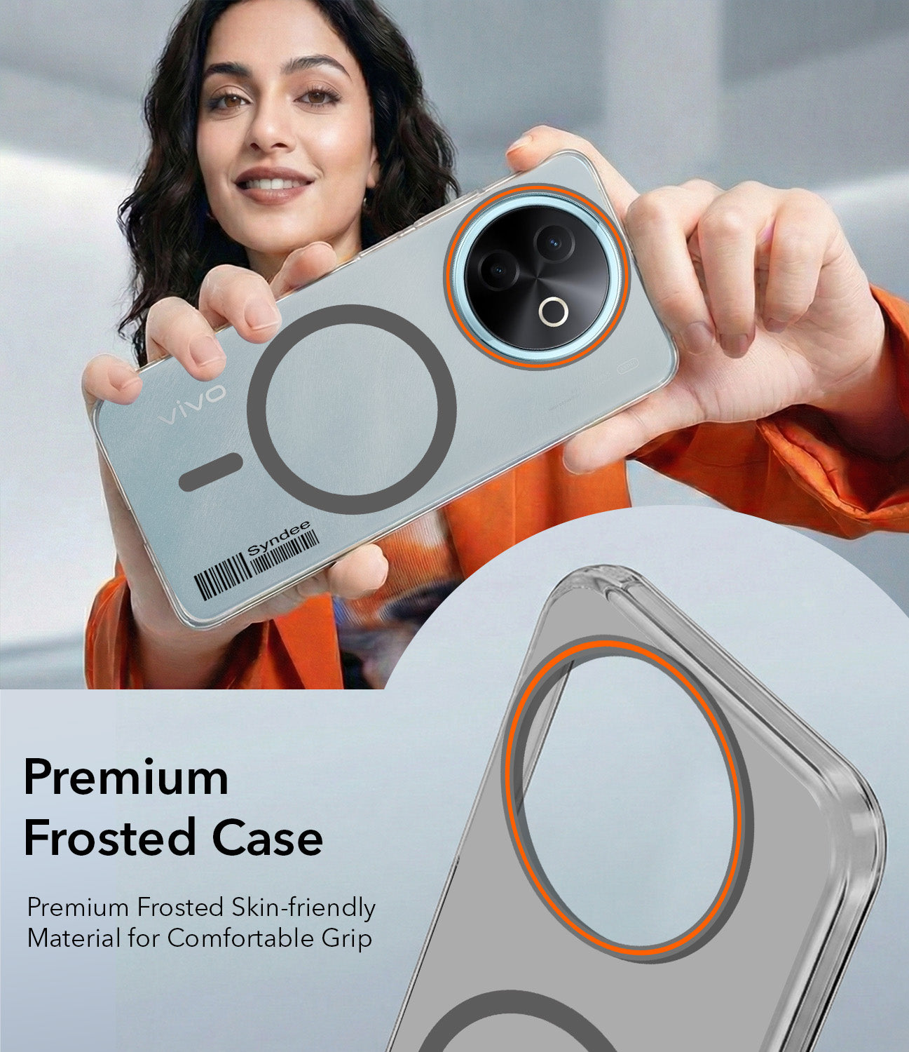 For Vivo Y39 Back Cover Case (Soft Touch | Camera Bump Protection | MagSafe Compatible | Matte Finish)