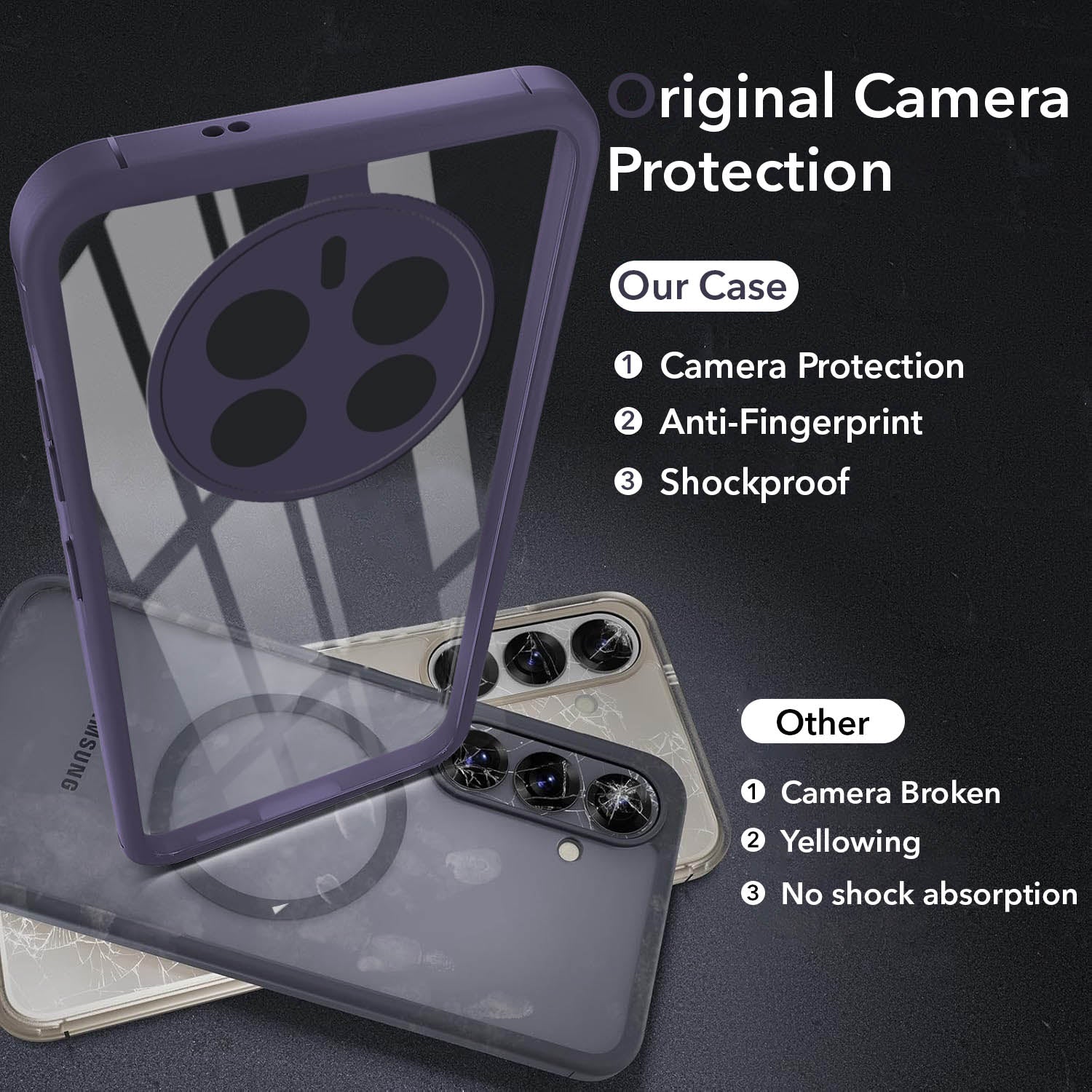 For Realme P1 5G Back Cover Case (Lifetime Anti Yellow | Anti Scratch | Crystal Clear Shockproof)