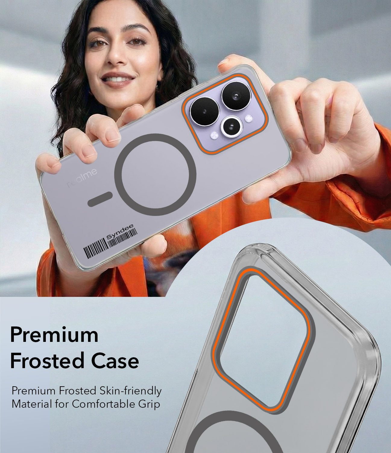 For Realme 15 Pro Back Cover Case (Soft Touch | Camera Bump Protection | MagSafe Compatible | Matte Finish)