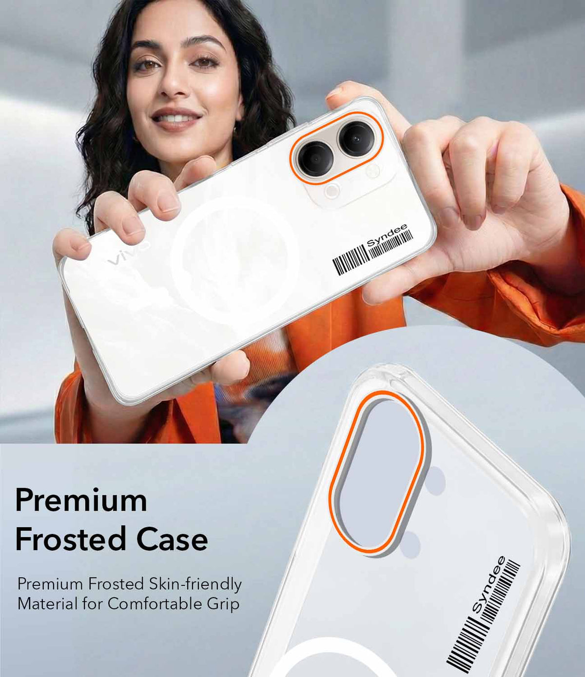 For Vivo Y11 | Vivo Y21 5G Back Cover Case (Soft Touch | Camera Bump Protection | MagSafe Compatible | Matte Finish)