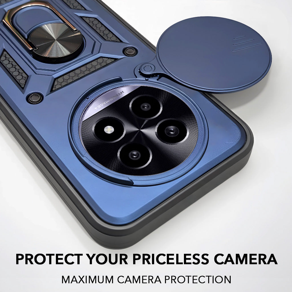 For Realme 13 Pro | Realme 13 Pro Plus 5G Back Cover Case (Hybrid Dual Armor Polycarbonate)