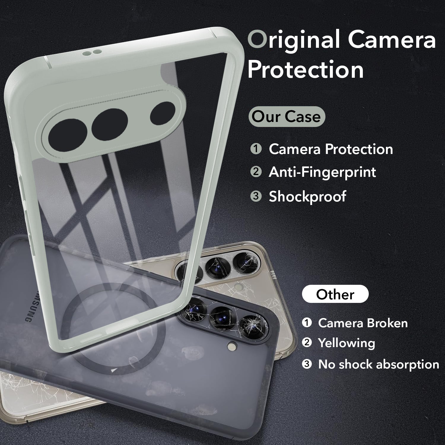 For Google Pixel 10a Back Cover Case Ultra-Hybrid (Lifetime Anti Yellow | Anti Scratch | Crystal Clear Shockproof)