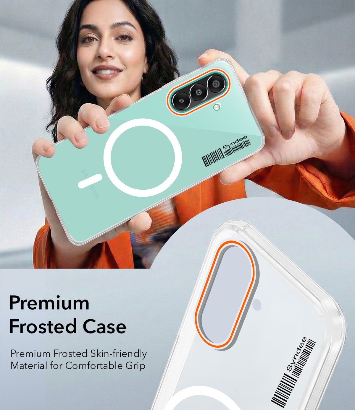 For Samsung Galaxy F70 Pro 5G Back Cover Case (Soft Touch | Camera Bump Protection | MagSafe Compatible | Matte Finish)