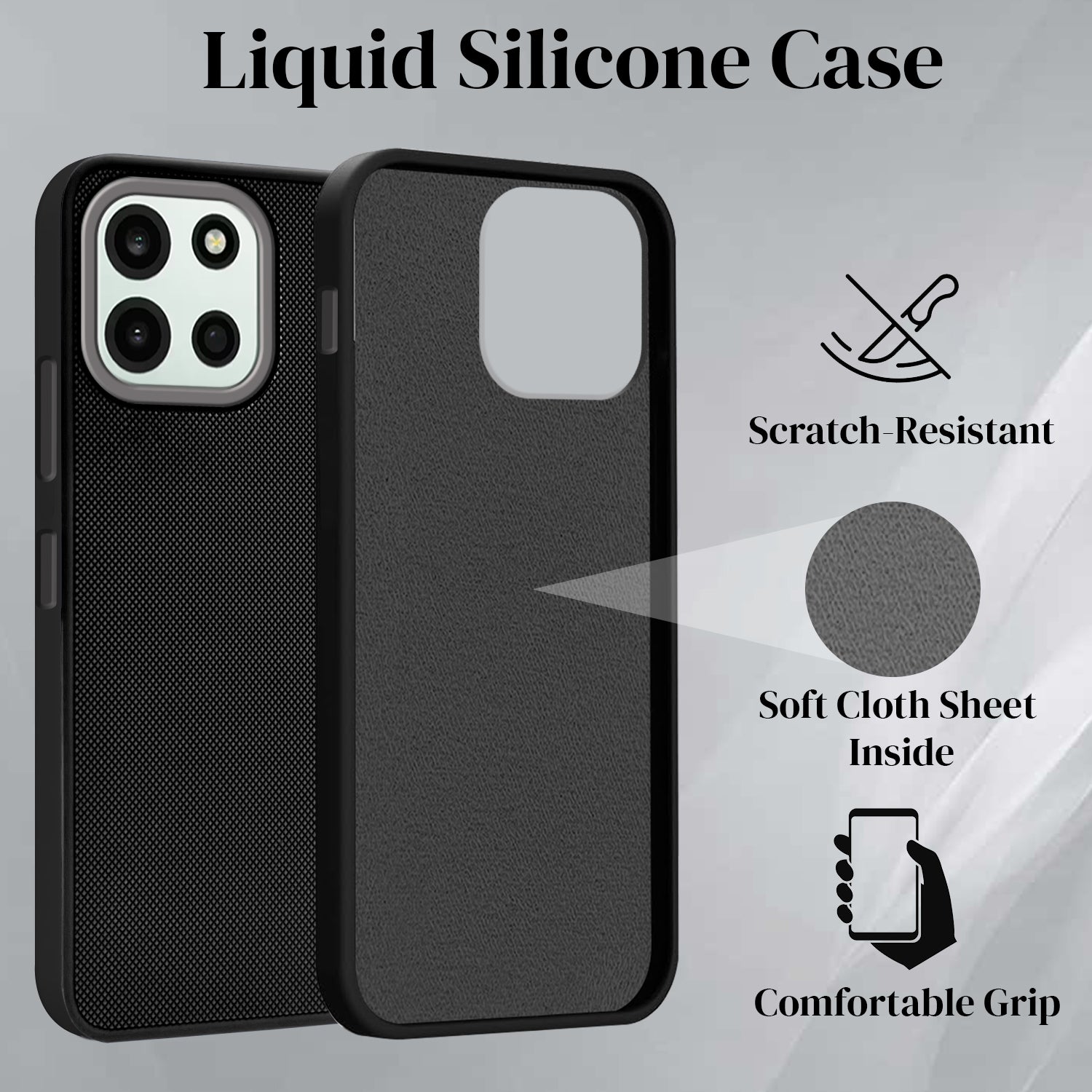 For Oneplus Nord 6 Back Cover Case Rubberised (Textured Grip Design | Camera Protection | Slim and Light Weight | Soft Touch and Feel)