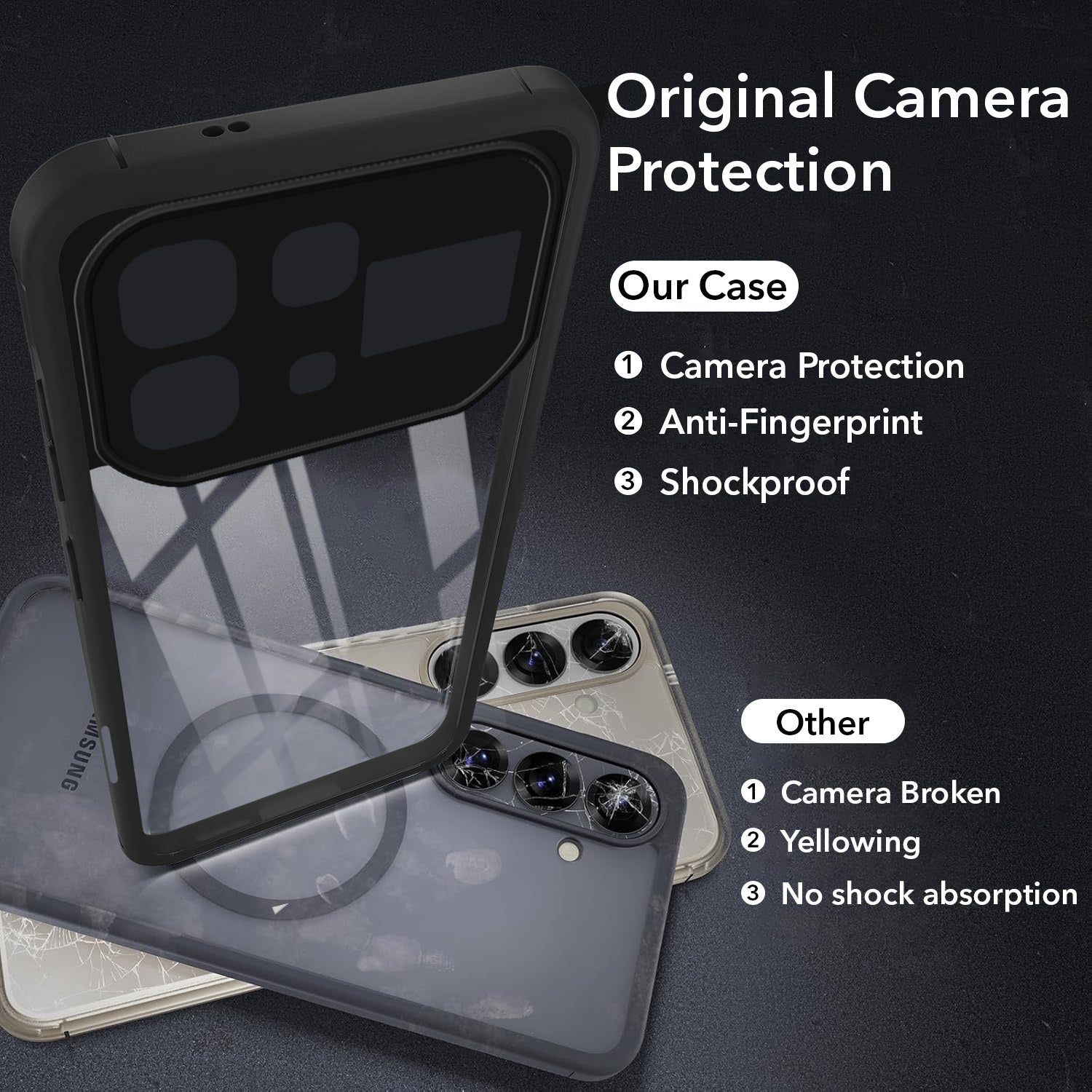 For Infinix Note 60 Pro 5G Back Cover Case Ultra-Hybrid (Lifetime Anti Yellow | Anti Scratch | Crystal Clear Shockproof)