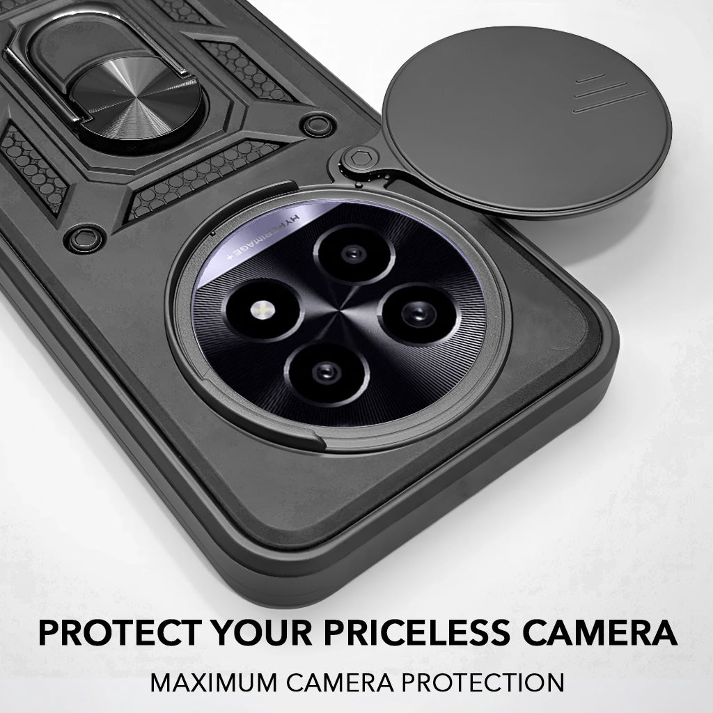 For Realme 13 Pro | Realme 13 Pro Plus 5G Back Cover Case (Hybrid Dual Armor Polycarbonate)