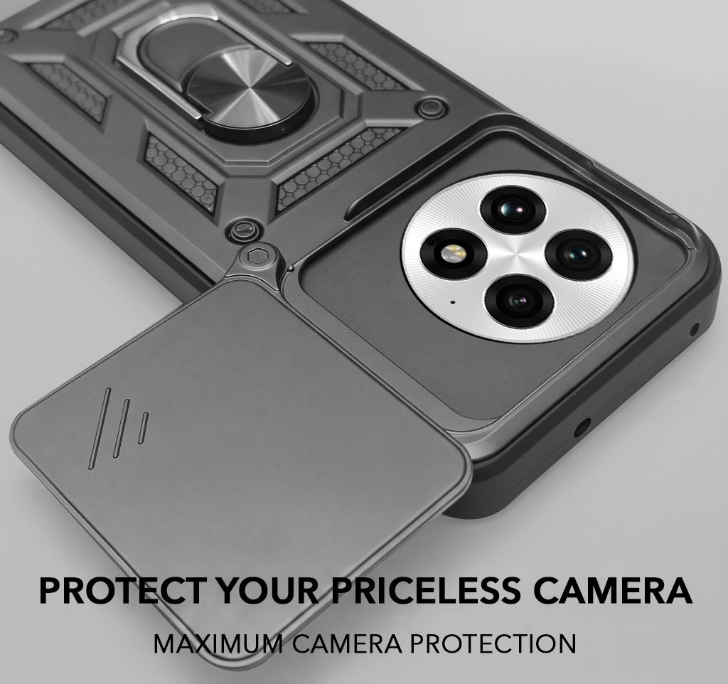 For OnePlus 13 Back Cover Case (Hybrid Dual Armor Polycarbonate)