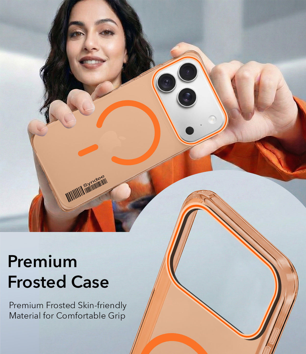 For Apple iPhone 18 Pro Back Cover Case (Soft Touch | Camera Bump Protection | MagSafe Compatible | Matte Finish)