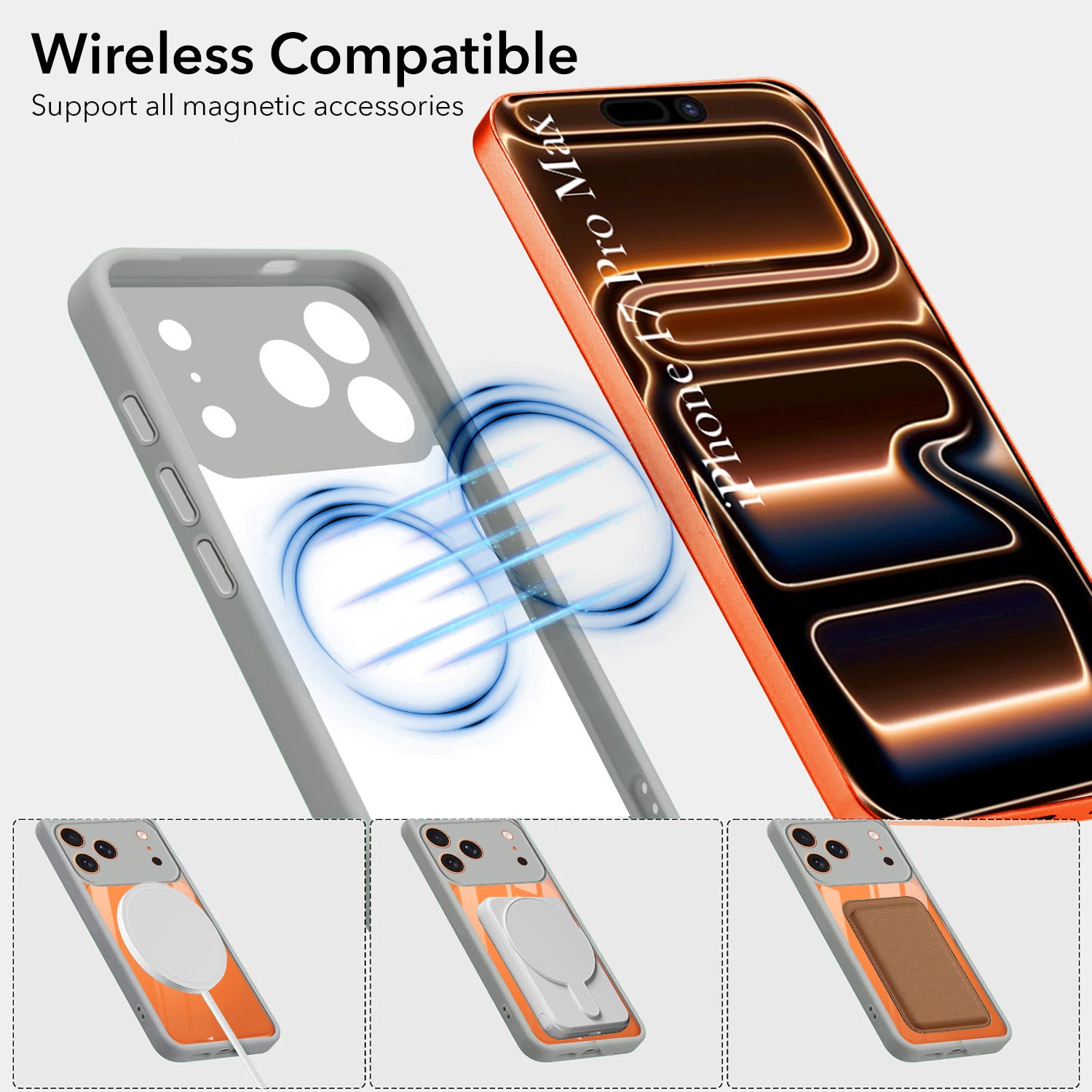 For Apple iPhone 17 Pro Max Back Cover Case Ultra-Hybrid (Lifetime Anti Yellow | Anti Scratch | Crystal Clear Shockproof)