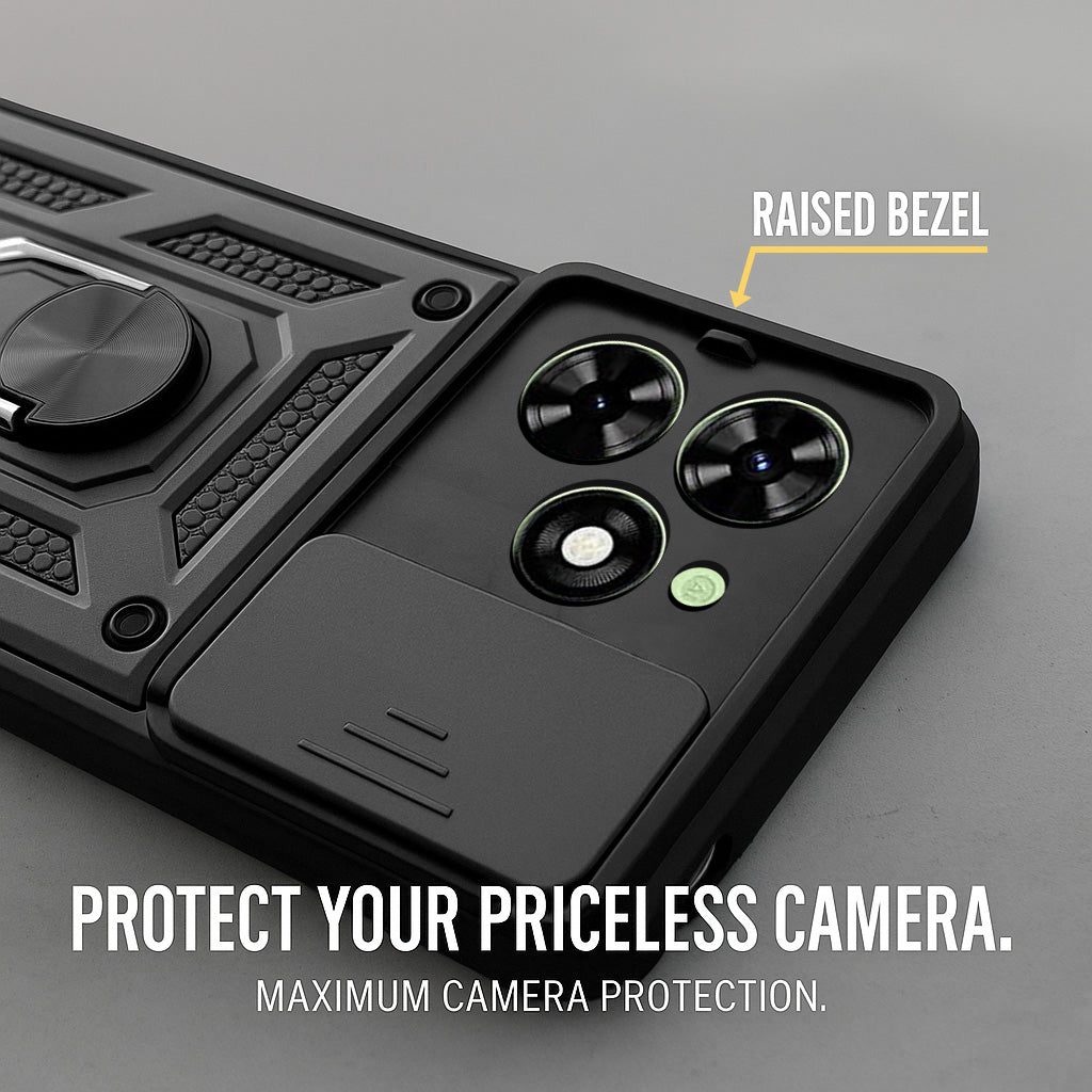 For Tecno Spark Go 2024 Back Cover Case (Hybrid Dual Armor Polycarbonate)