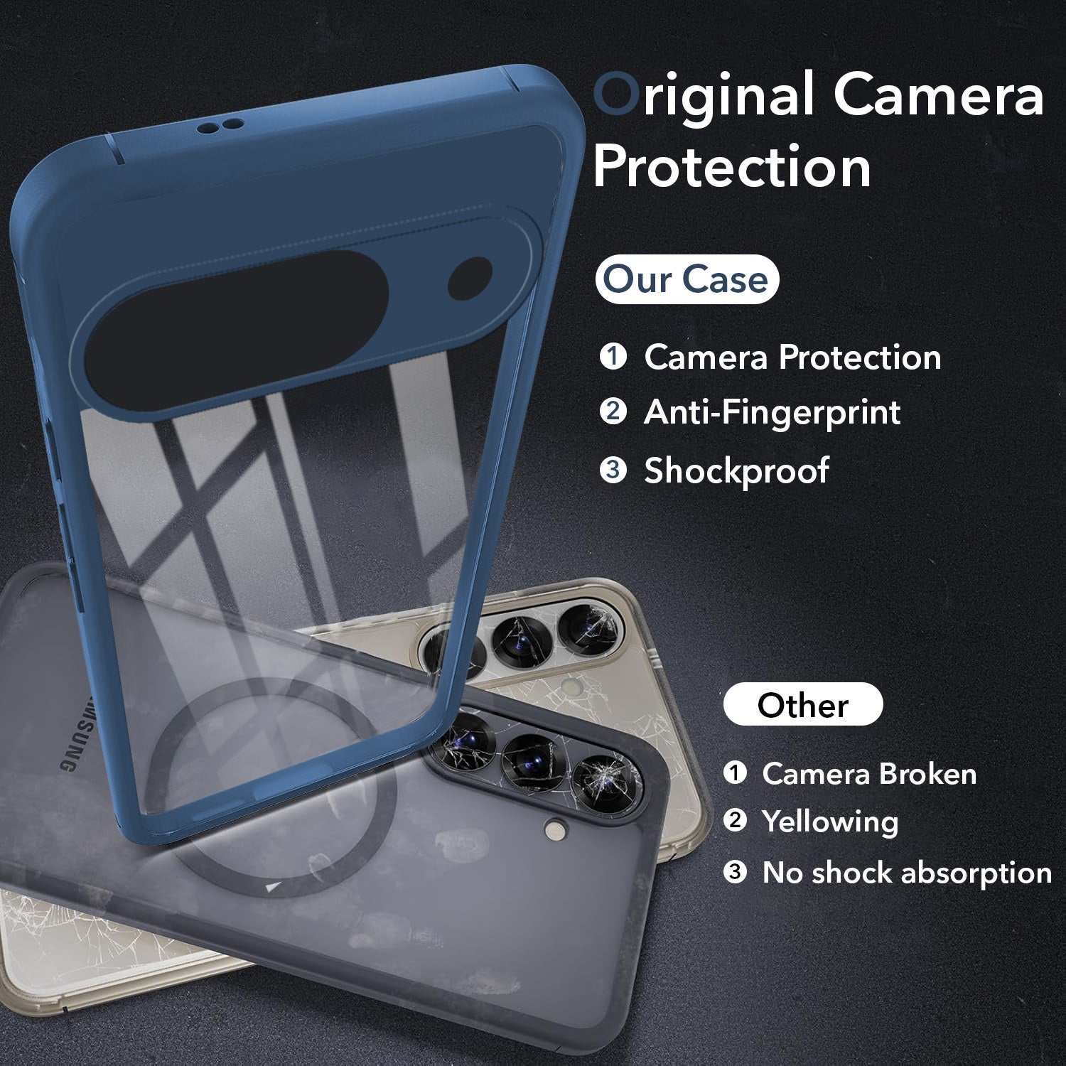 For Google Pixel 9 Back Cover Case Ultra-Hybrid (Lifetime Anti Yellow | Anti Scratch | Crystal Clear Shockproof)