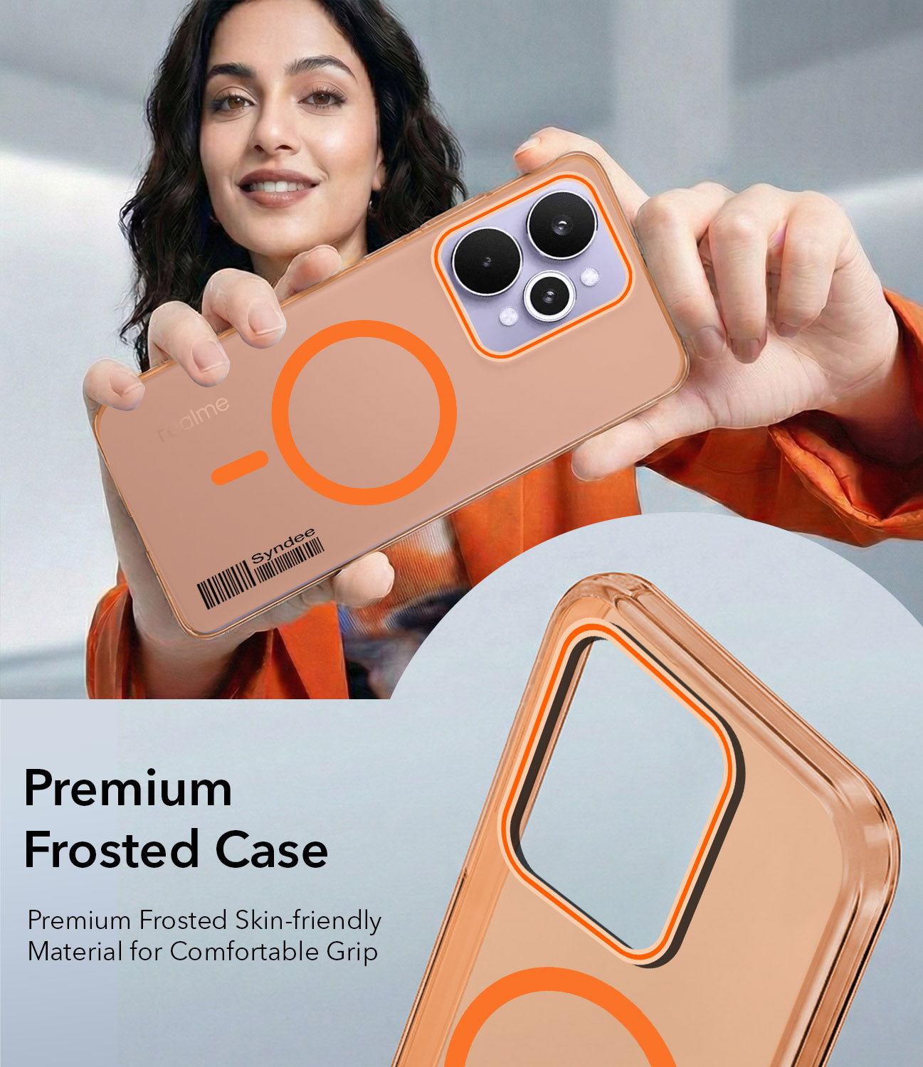 For Realme 15 Pro Back Cover Case (Soft Touch | Camera Bump Protection | MagSafe Compatible | Matte Finish)
