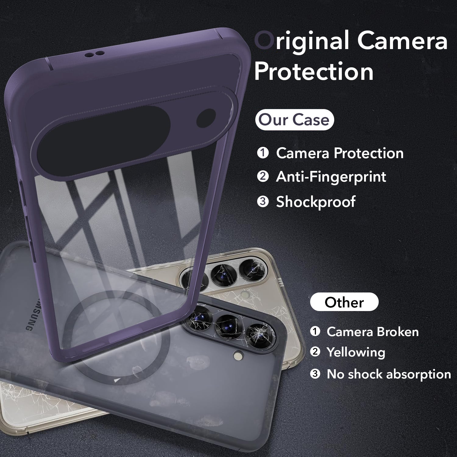 For Google Pixel 9 Back Cover Case Ultra-Hybrid (Lifetime Anti Yellow | Anti Scratch | Crystal Clear Shockproof)