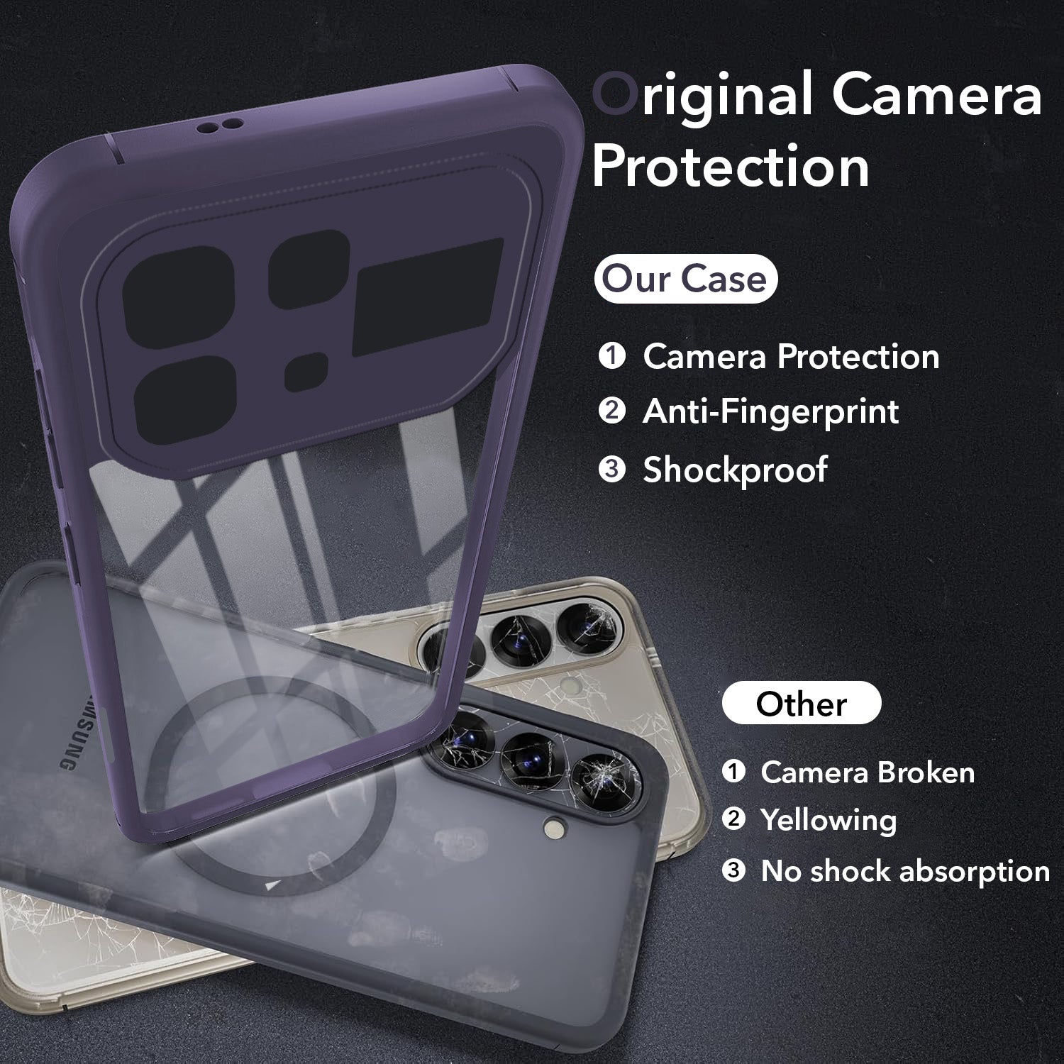For Infinix Note 60 Pro 5G Back Cover Case Ultra-Hybrid (Lifetime Anti Yellow | Anti Scratch | Crystal Clear Shockproof)