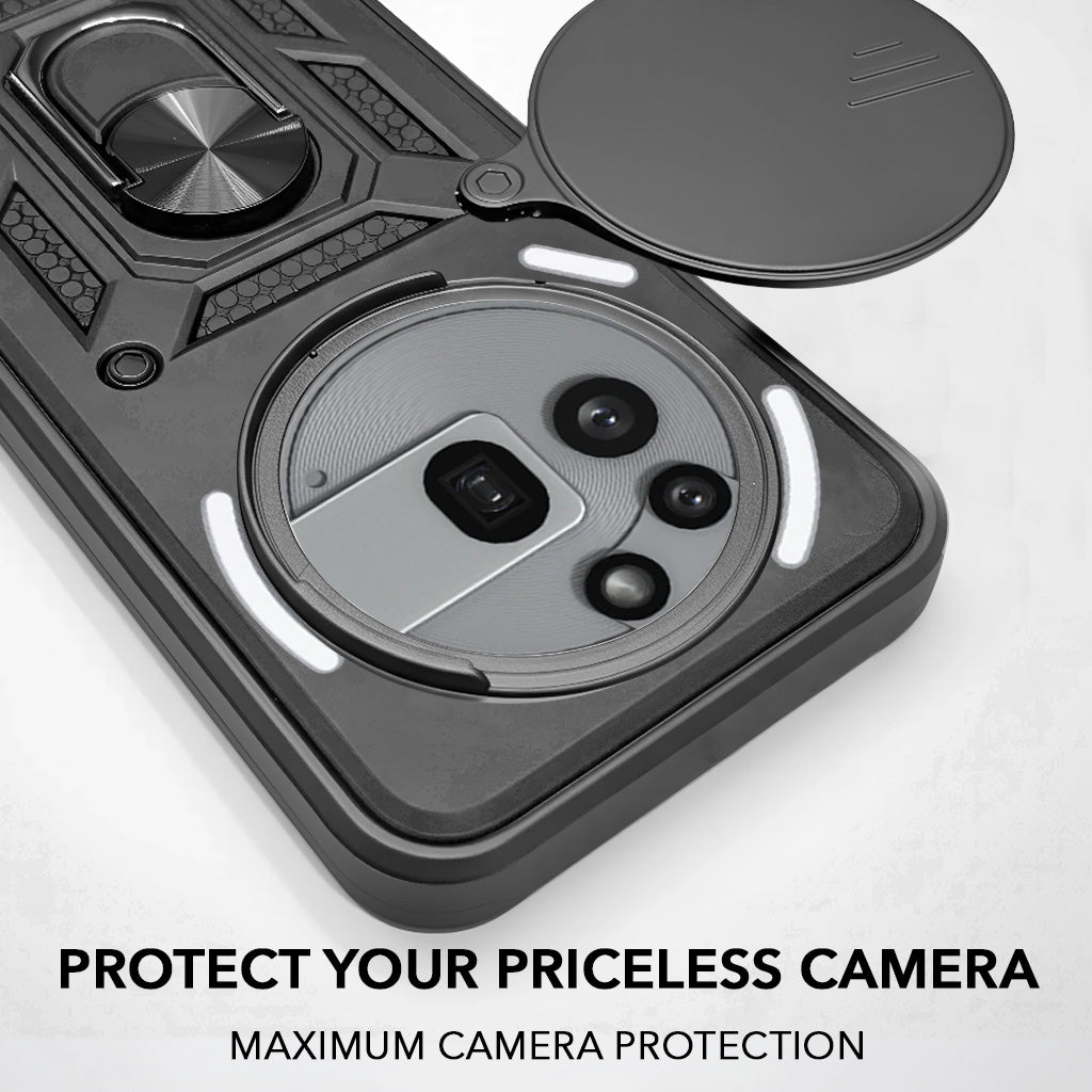 For Nothing Phone 3A Pro 5G Back Cover Case (Hybrid Dual Armor Polycarbonate)