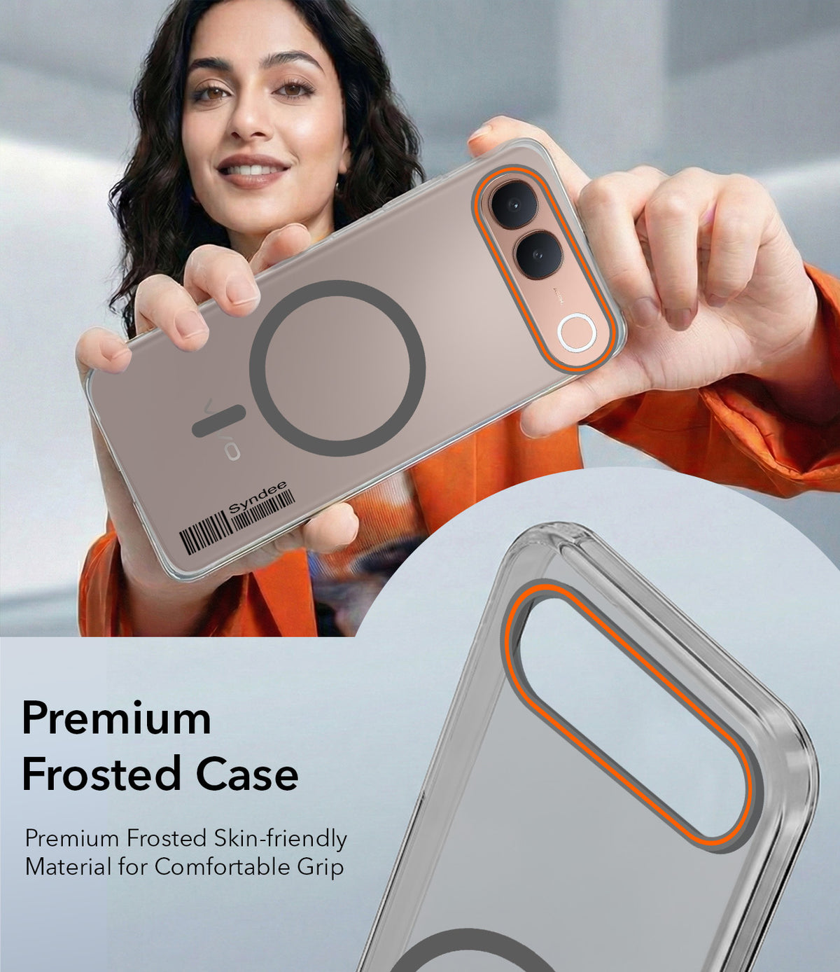 For Vivo S2 5G Back Cover Case (Soft Touch | Camera Bump Protection | MagSafe Compatible | Matte Finish)