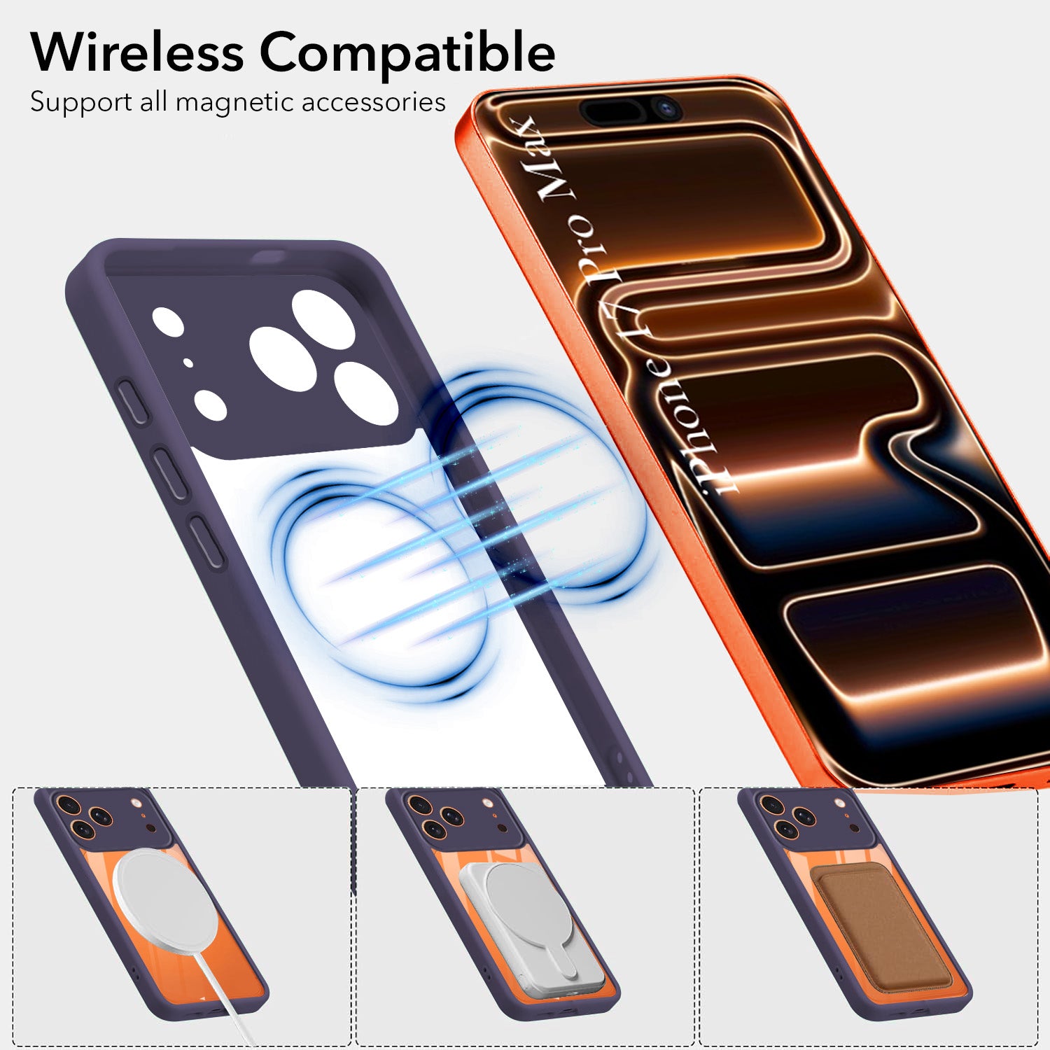 For Apple iPhone 17 Pro Max Back Cover Case Ultra-Hybrid (Lifetime Anti Yellow | Anti Scratch | Crystal Clear Shockproof)