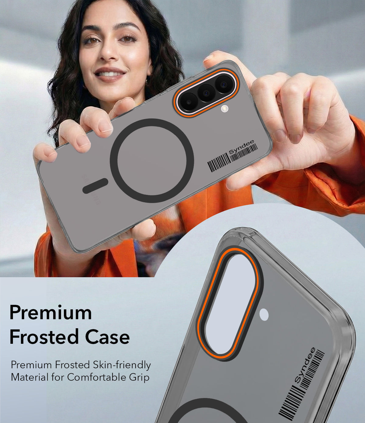 For Samsung Galaxy A27 5G | Samsung M47 5G Back Cover Case (Soft Touch | Camera Bump Protection | MagSafe Compatible | Matte Finish)