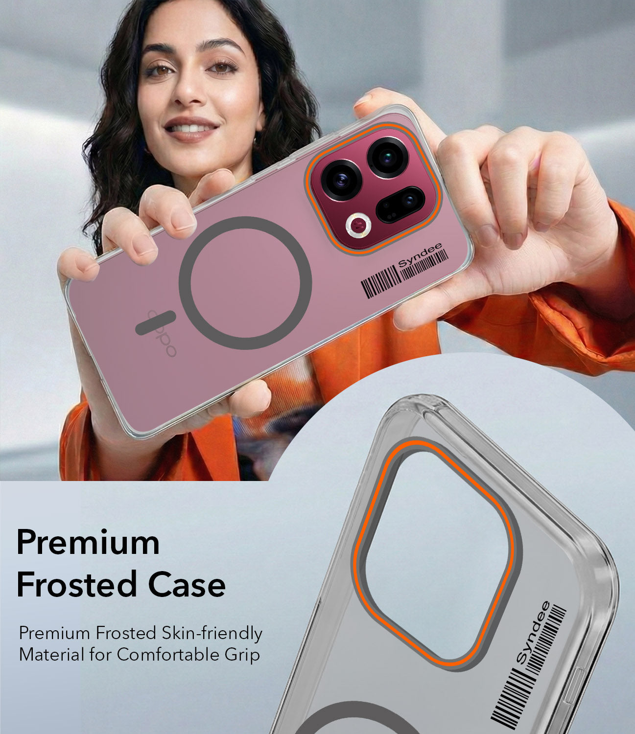 For Oppo Find X9 | Oppo Find X9s Back Cover Case (Soft Touch | Camera Bump Protection | MagSafe Compatible | Matte Finish)