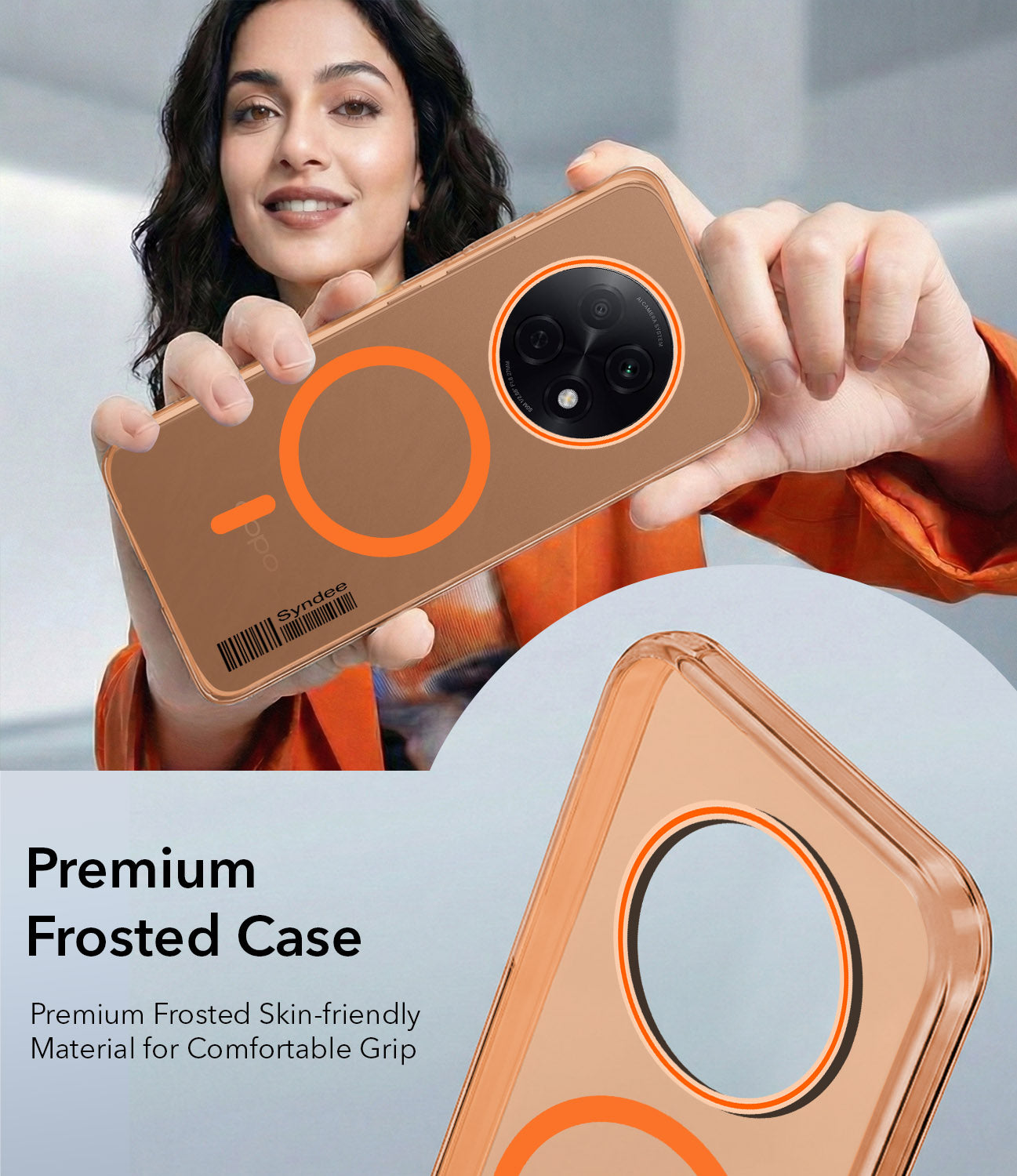 For Oppo F29 Pro Back Cover Case (Soft Touch | Camera Bump Protection | MagSafe Compatible | Matte Finish)