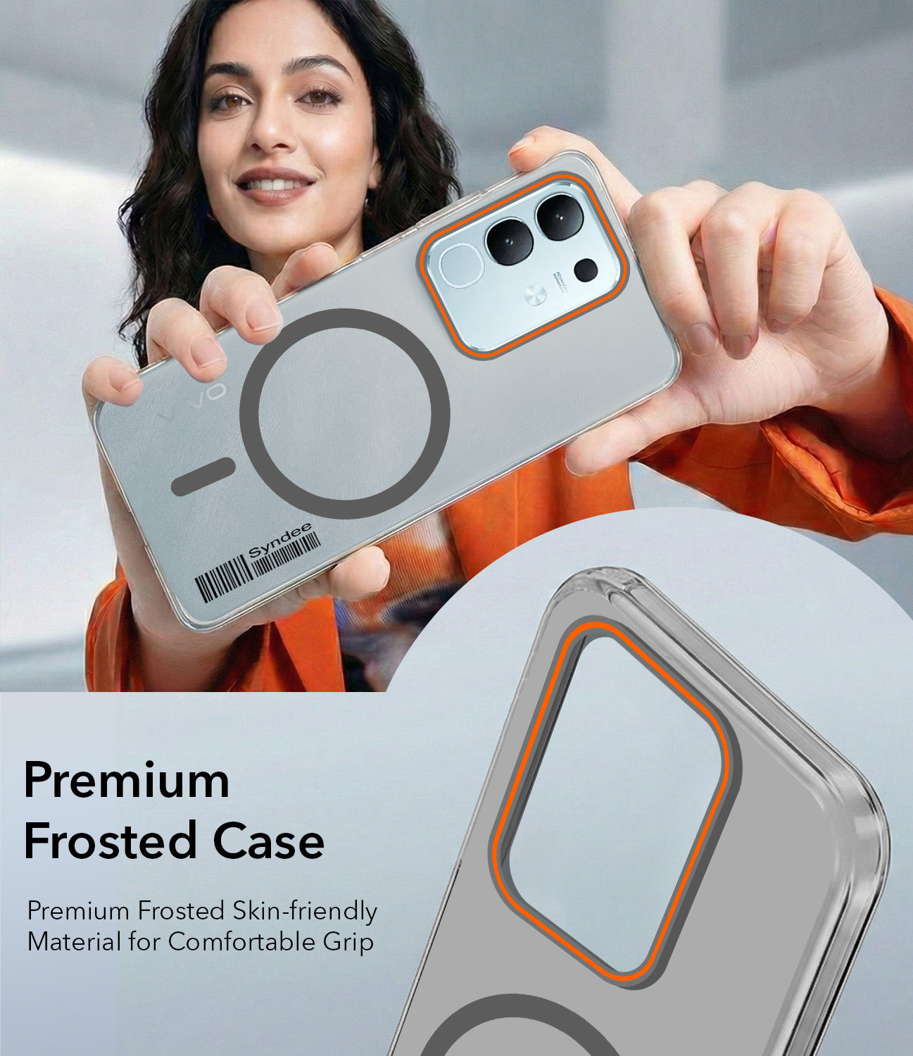 For Vivo T4x | Vivo Y31 Pro Back Cover Case (Soft Touch | Camera Bump Protection | MagSafe Compatible | Matte Finish)