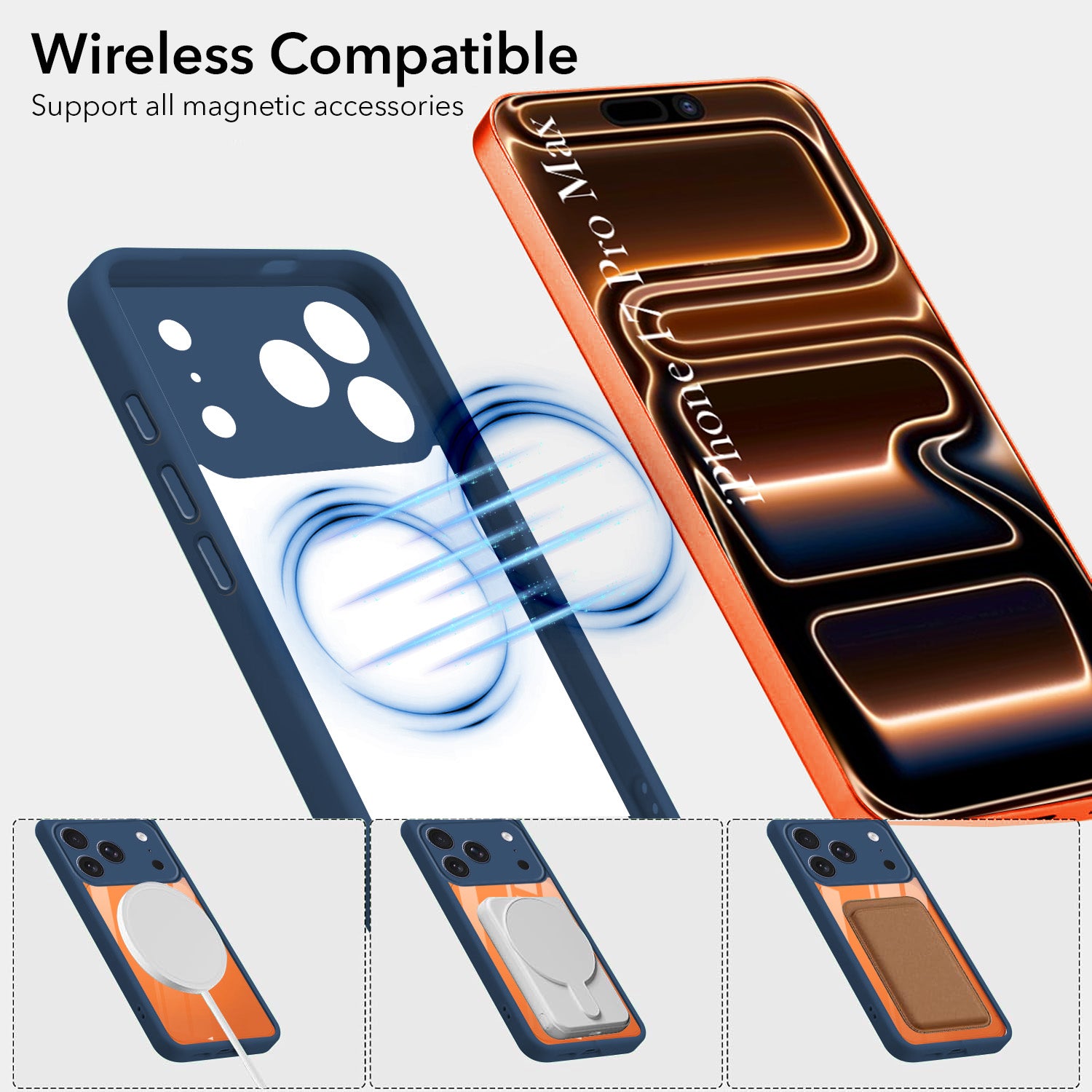For Apple iPhone 17 Pro Max Back Cover Case Ultra-Hybrid (Lifetime Anti Yellow | Anti Scratch | Crystal Clear Shockproof)