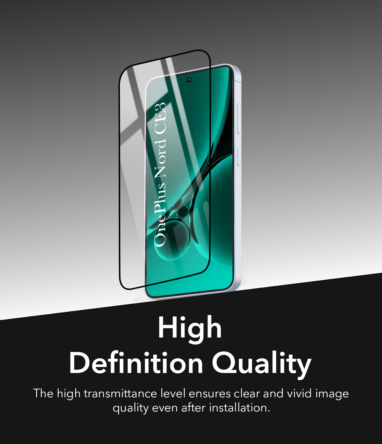 (Pack of 2) Tempered Glass For Oneplus Nord CE 3 Military-Grade Gorilla Screen Protector With Installation Kit | Shatterproof, Full Coverage, HD Clear, Scratch Resistant
