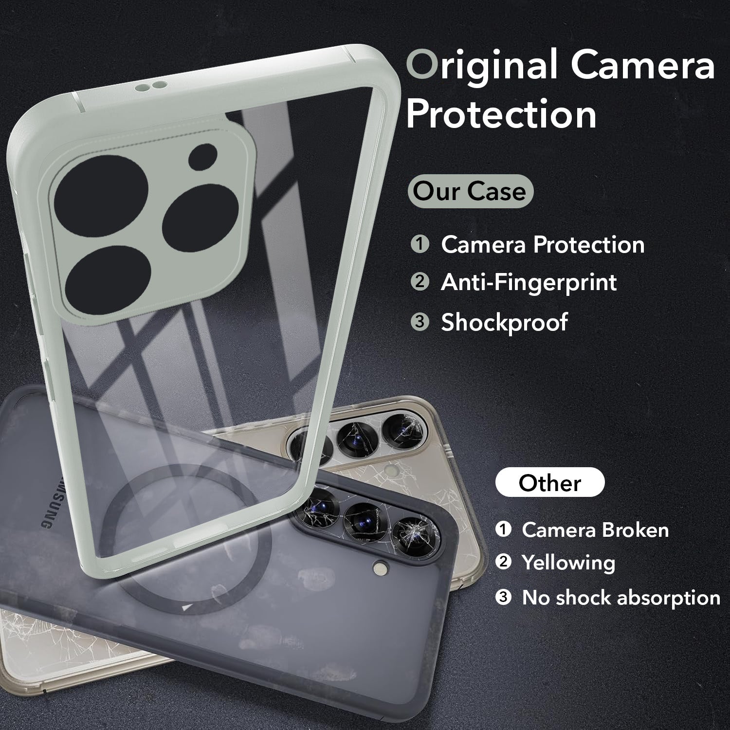 For Realme 15T | Realme Narzo 90 Back Cover Case (Lifetime Anti Yellow | Anti Scratch | Crystal Clear Shockproof)
