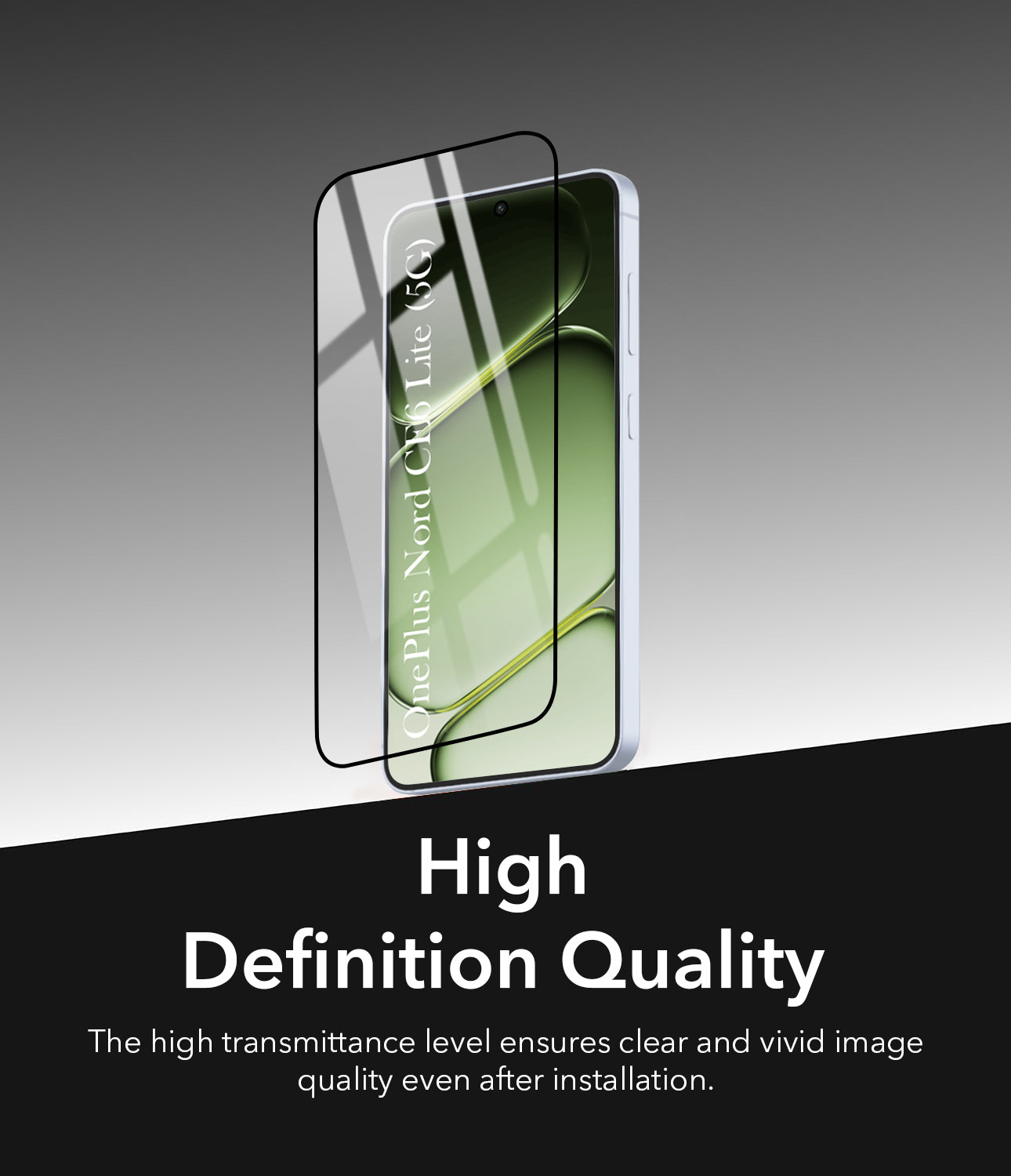 Tempered Glass For OnePlus Nord CE 6 Lite Military-Grade GorillaScreen Protector With Installation Kit | Shatterproof, Full Coverage, HD Clear, Scratch Resistant (Pack of 1)