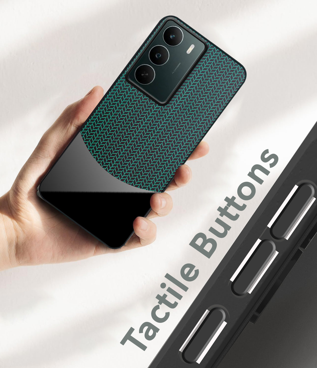 For Realme P3 Lite Back Cover Case (Premium Minimalist Professional Feel | Camera Protection Bump)