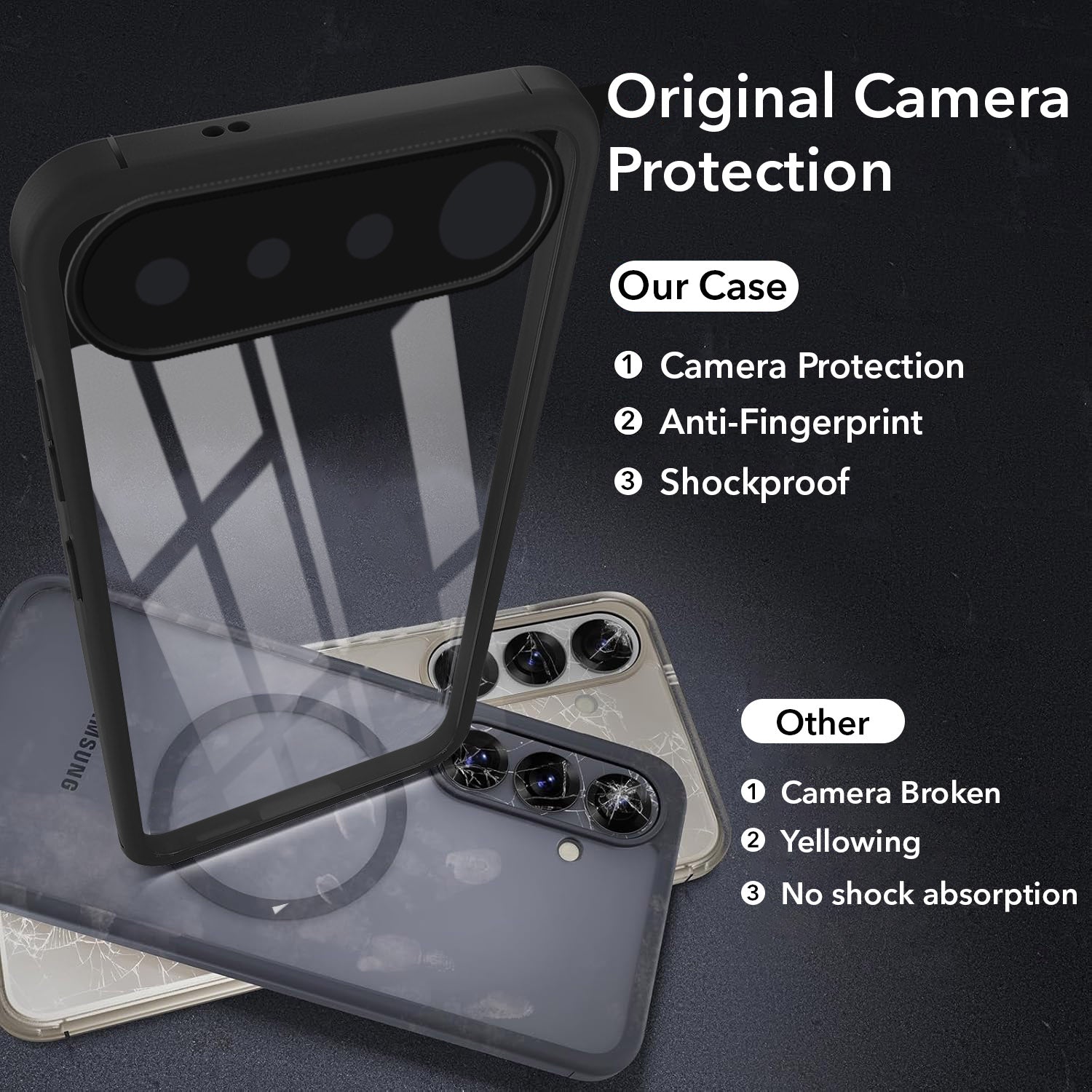 For Realme 16 Back Cover Case Ultra-Hybrid (Lifetime Anti Yellow | Anti Scratch | Crystal Clear Shockproof)