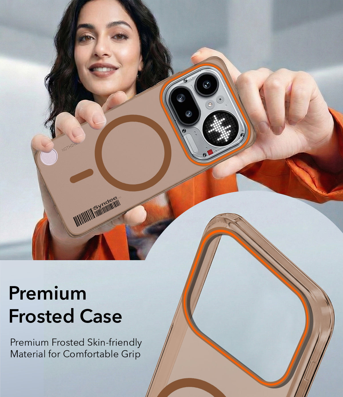 For Nothing Phone 4A Pro 5G Back Cover Case (Soft Touch | Camera Bump Protection | MagSafe Compatible | Matte Finish)