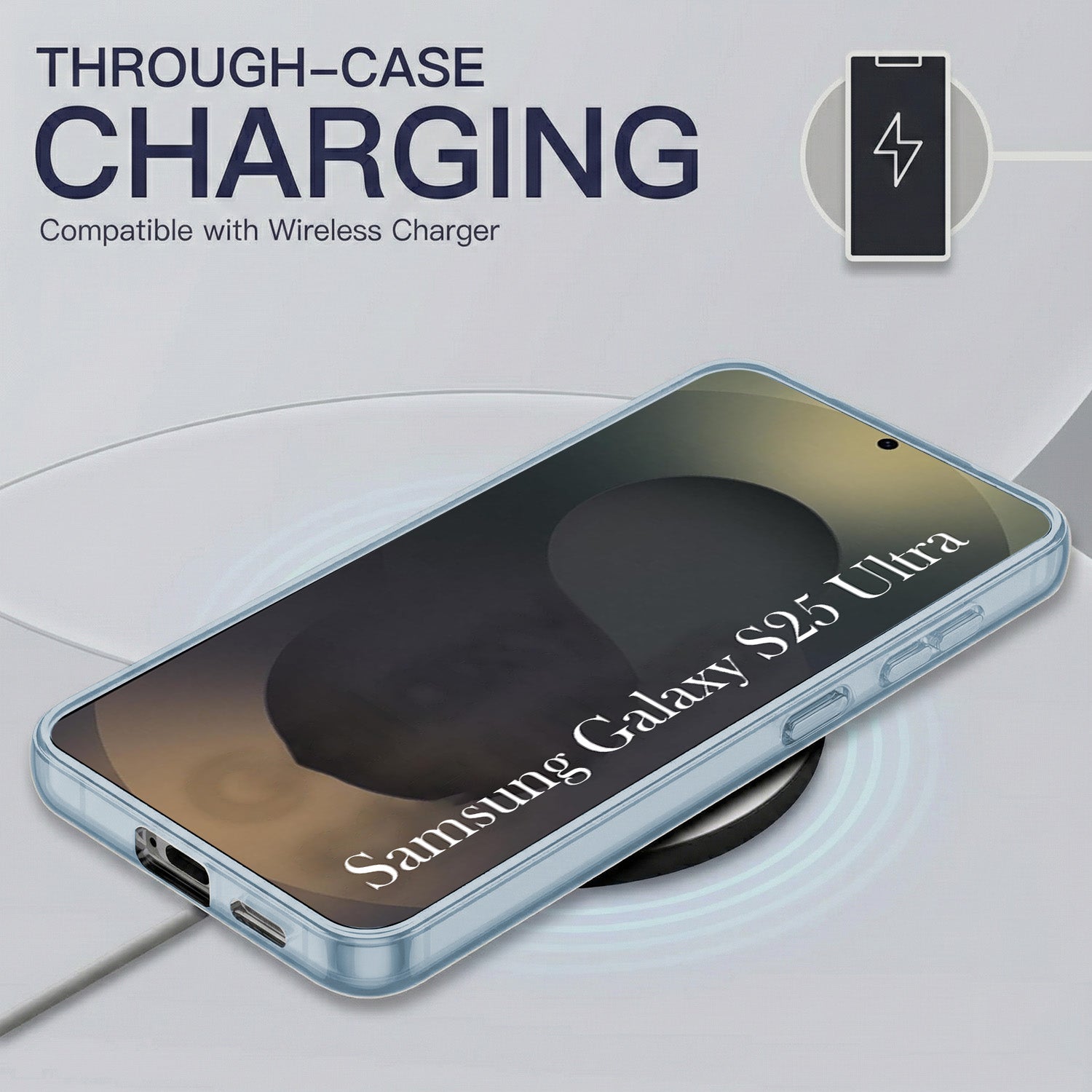 For Samsung Galaxy S25 Ultra Back Cover Case Silicone (Slim Paper Thin | Camera Protection Bump | Minimalist Professional | Soft Flexible)