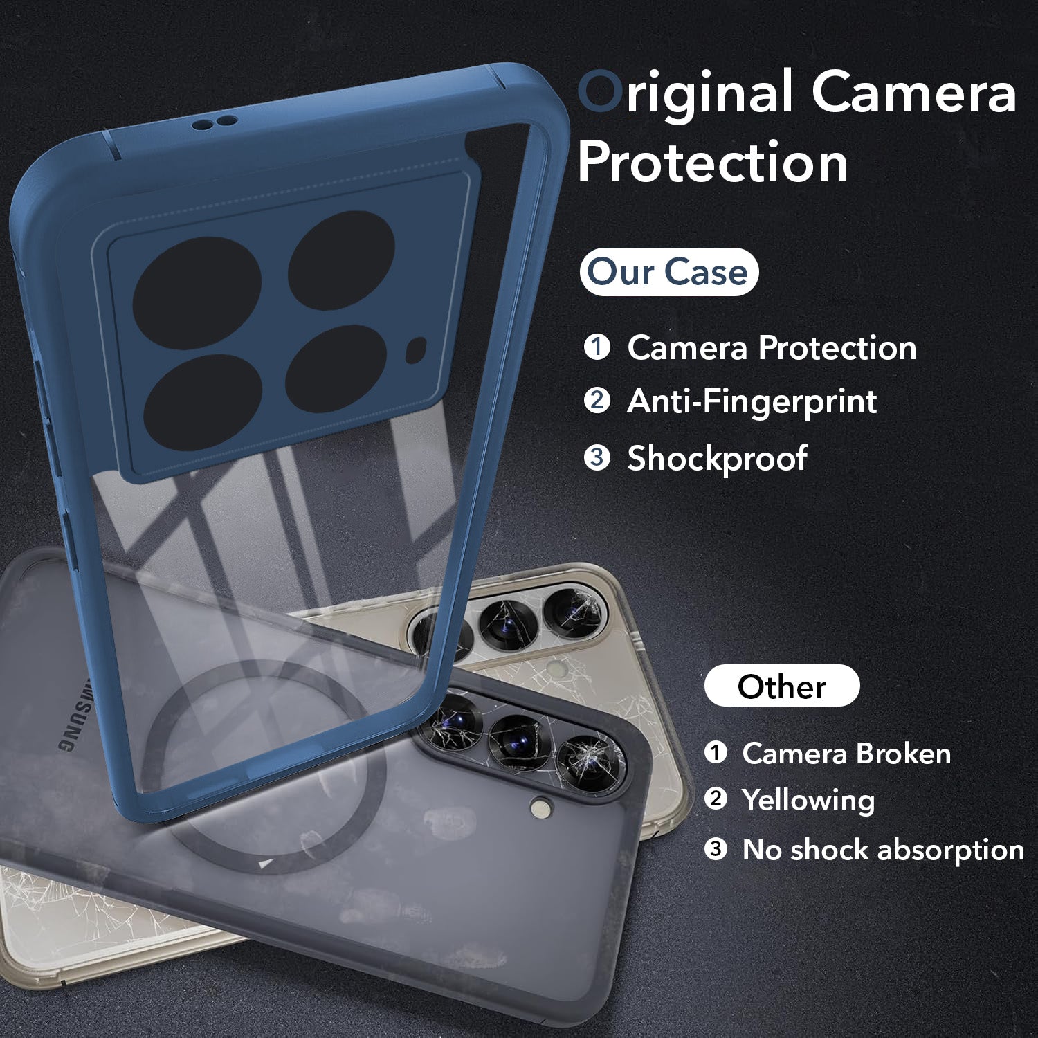 For Infinix Note 40 Back Cover Case (Lifetime Anti Yellow | Anti Scratch | Crystal Clear Shockproof)