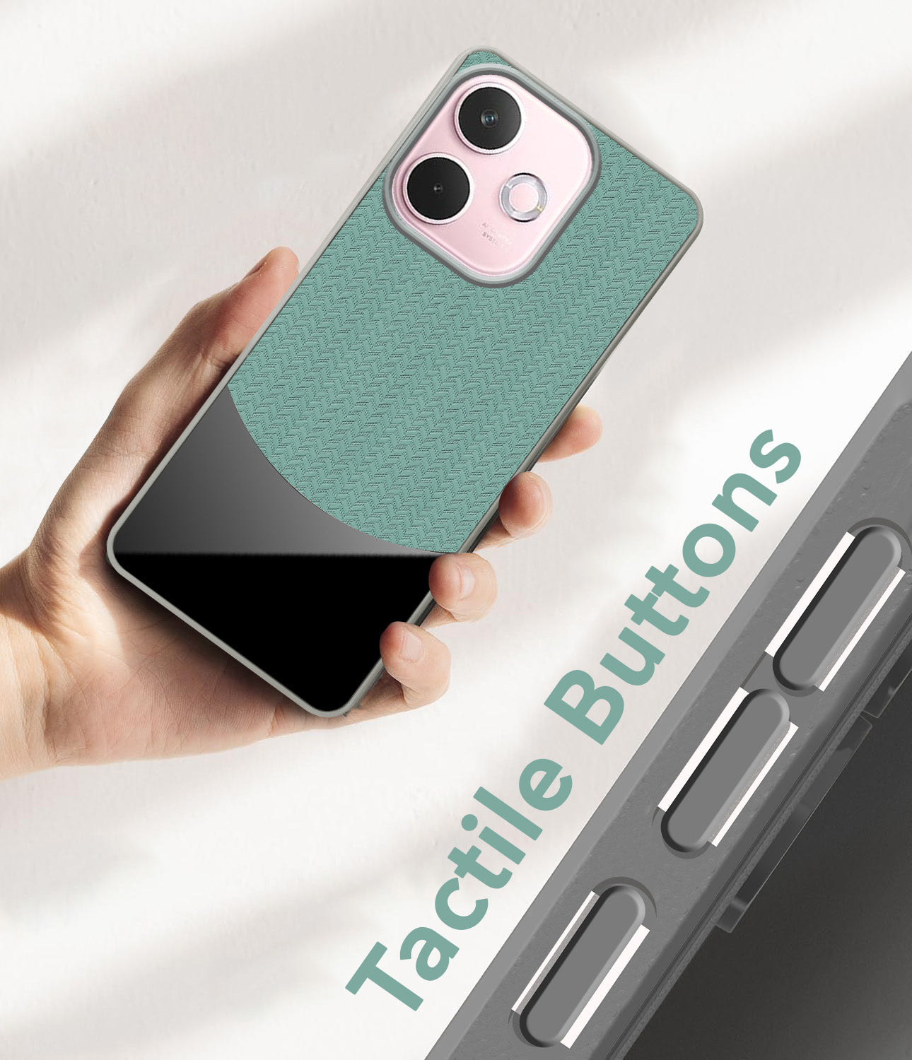 For Oppo A5 Pro Silicone Finish Back Cover Case (Premium Minimalist Professional Feel | Camera Protection Bump)