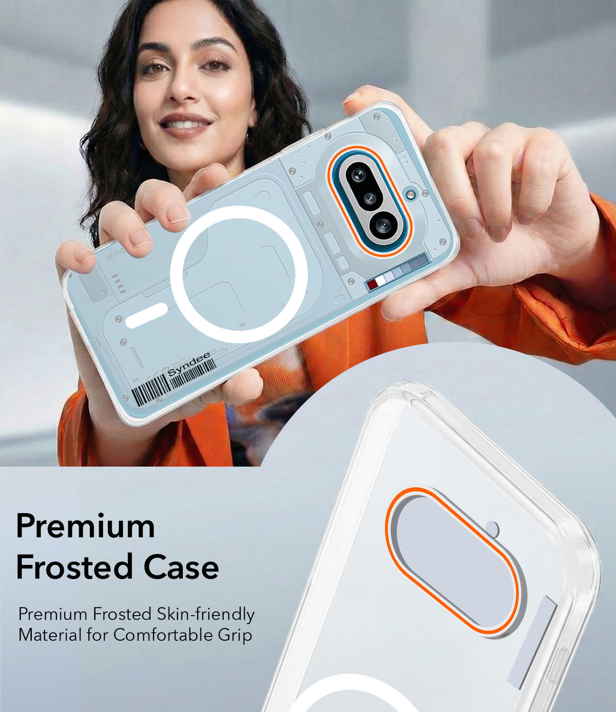 For Nothing Phone 4A 5G Back Cover Case (Soft Touch | Camera Bump Protection | MagSafe Compatible | Matte Finish)