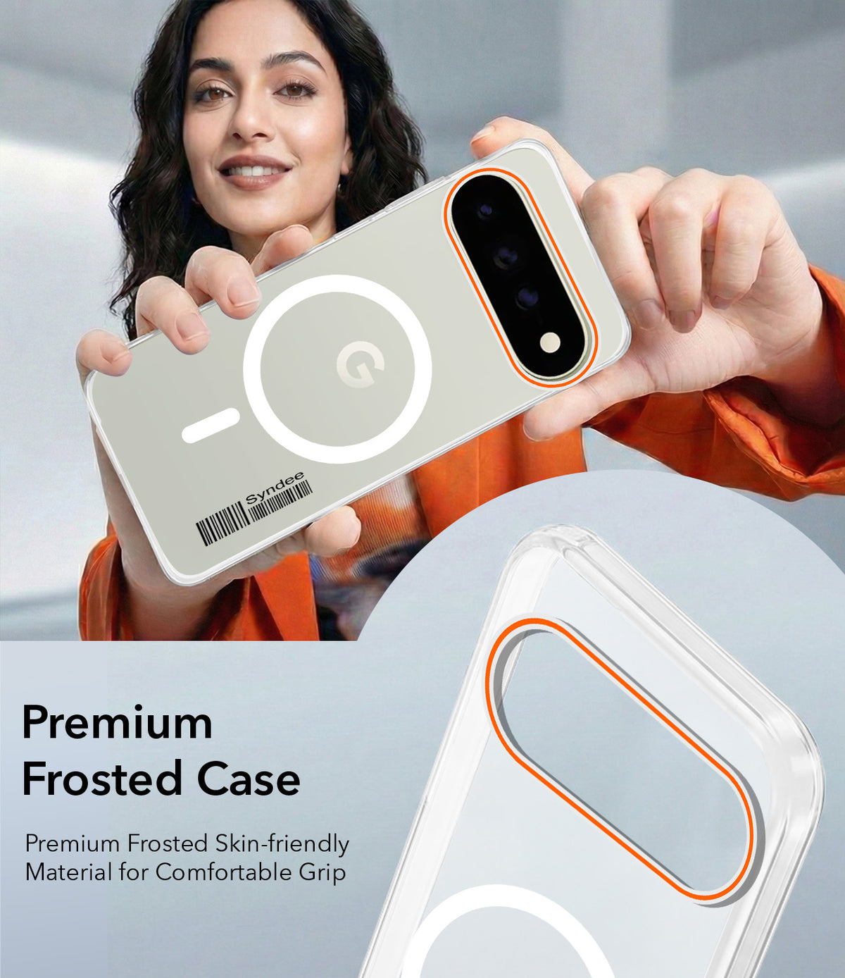 For Google Pixel 11 Pro Back Cover Case (Soft Touch | Camera Bump Protection | MagSafe Compatible | Matte Finish)