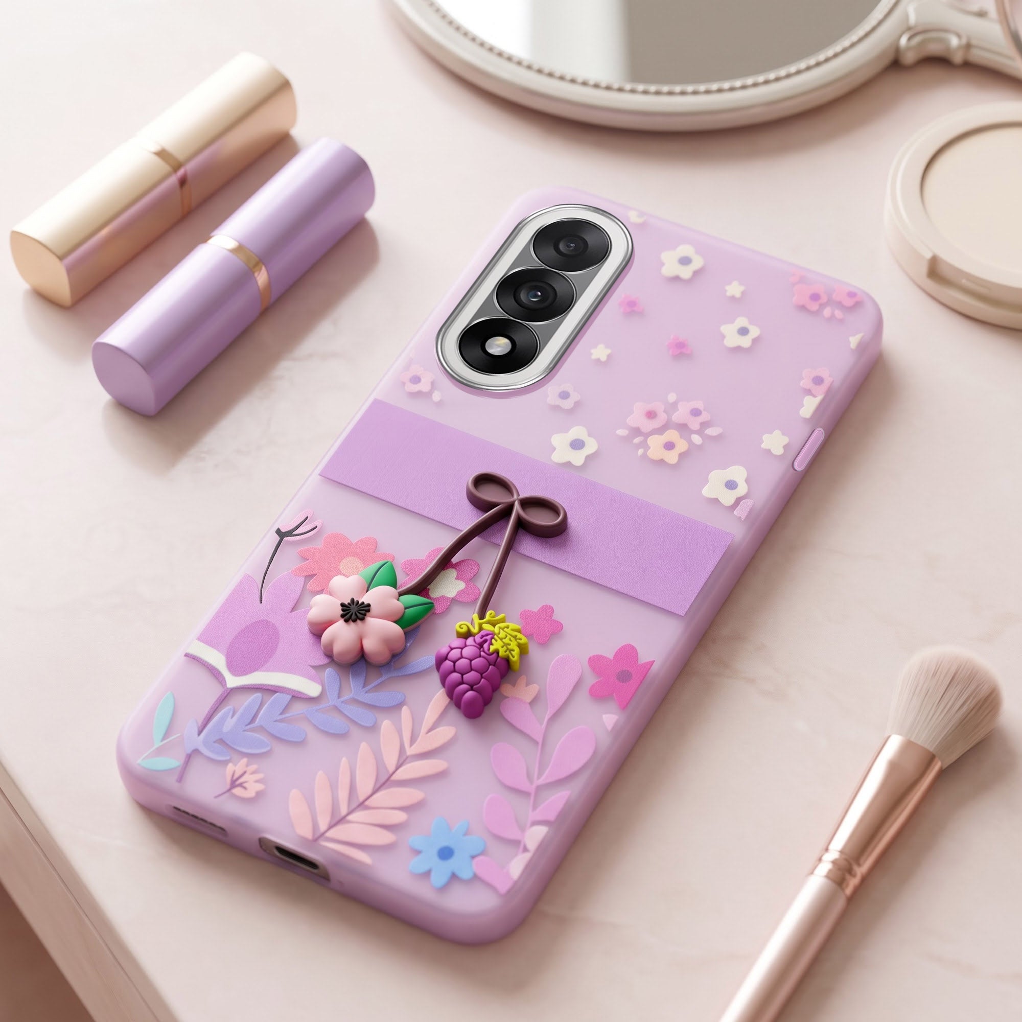 For Oneplus Nord 5 Back Cover Case (3D Cute Cartoons | Hard Back Side Soft | Matte Premium Finish | HD Printing)