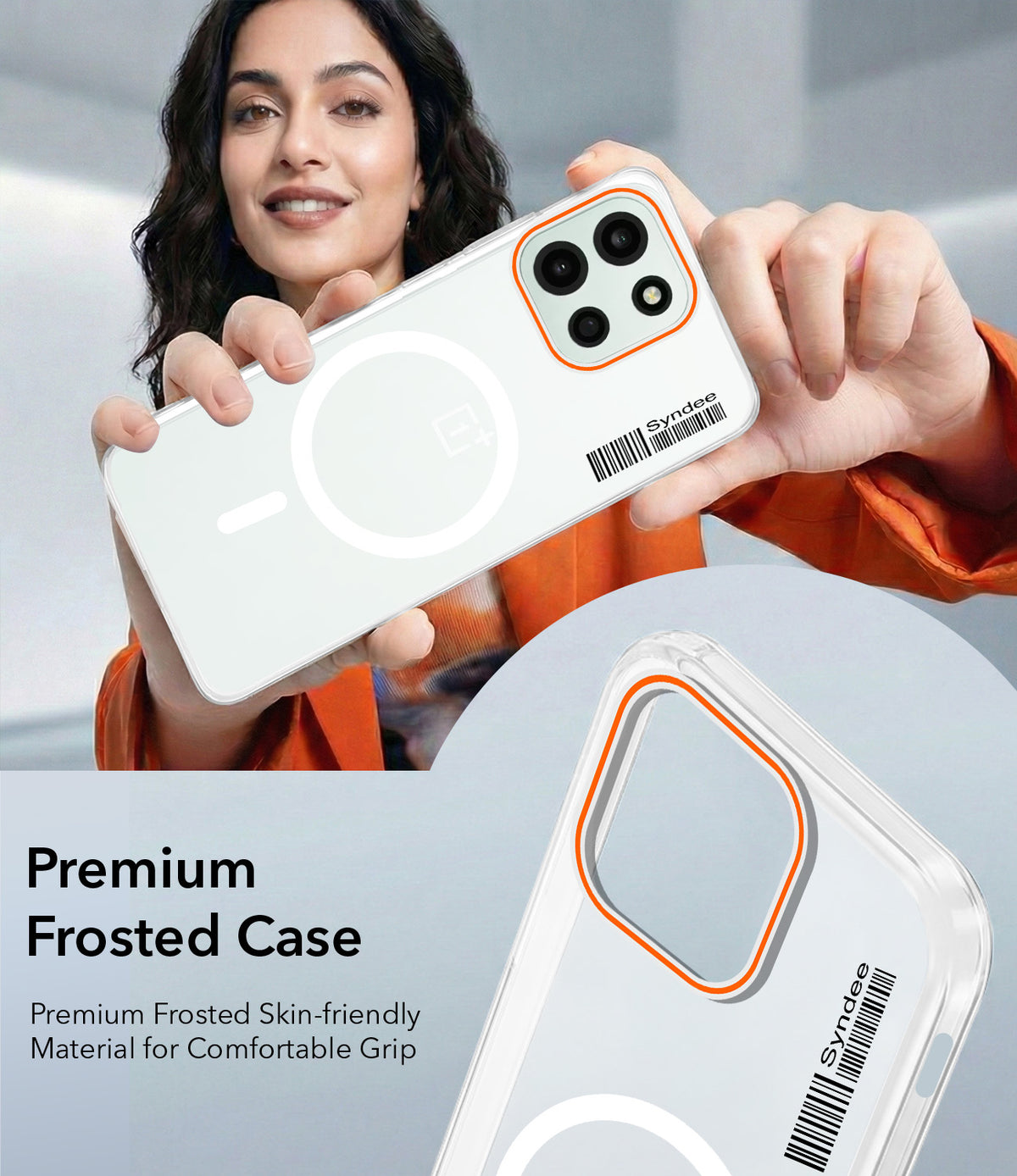 For Oneplus Nord 6 Back Cover Case (Soft Touch | Camera Bump Protection | MagSafe Compatible | Matte Finish)