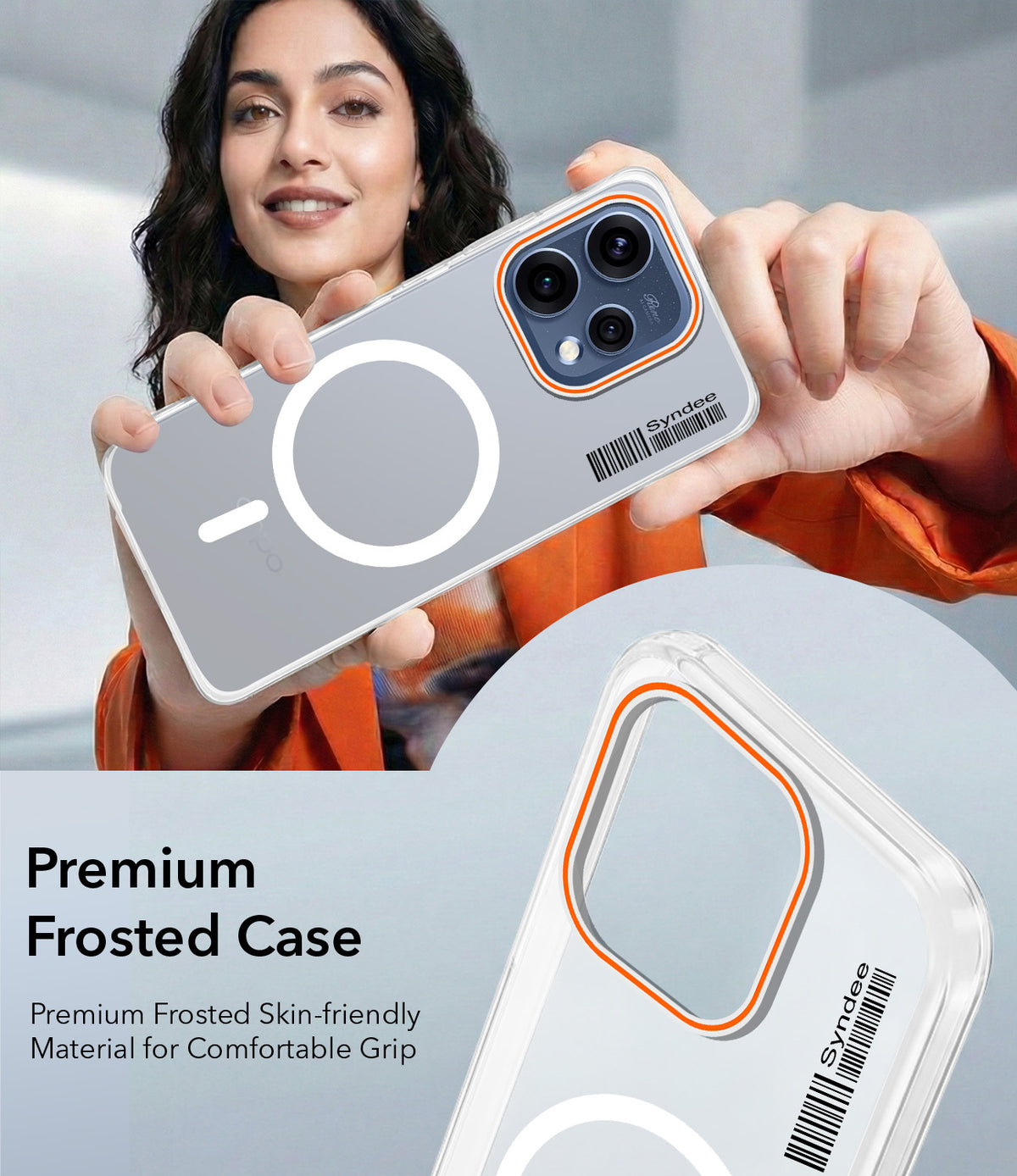 For Oppo Reno15 5G | Oppo Reno 15 5G Back Cover Case (Soft Touch | Camera Bump Protection | MagSafe Compatible | Matte Finish)