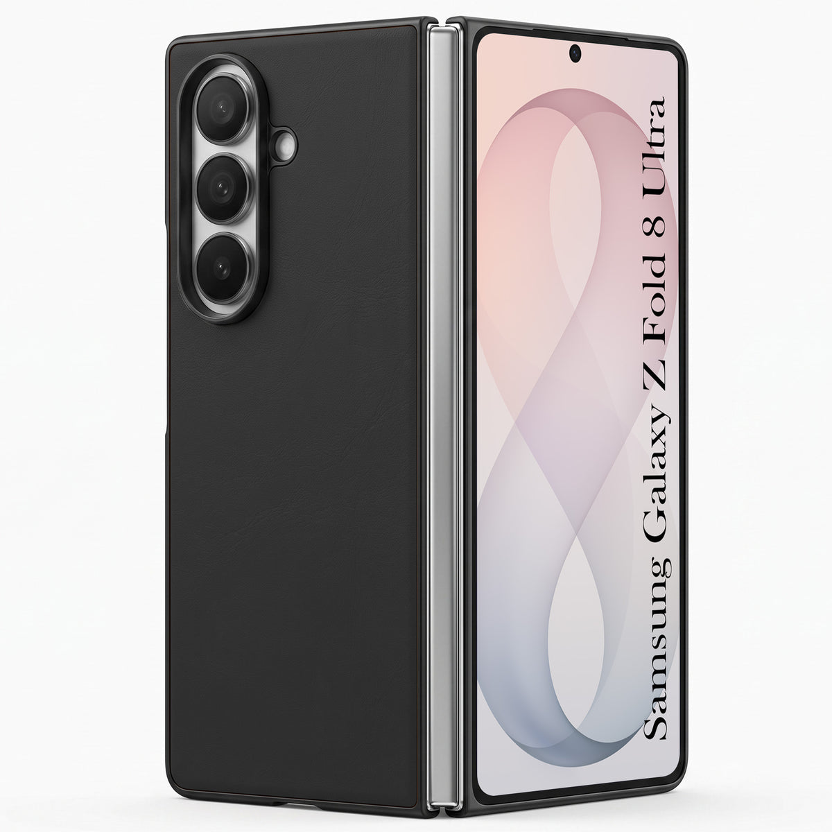 For Samsung Galaxy Z Fold 8 Ultra Premium Cover Case (Soft Leater Touch | Interior Protective Cloth | Slim 360* Protection)